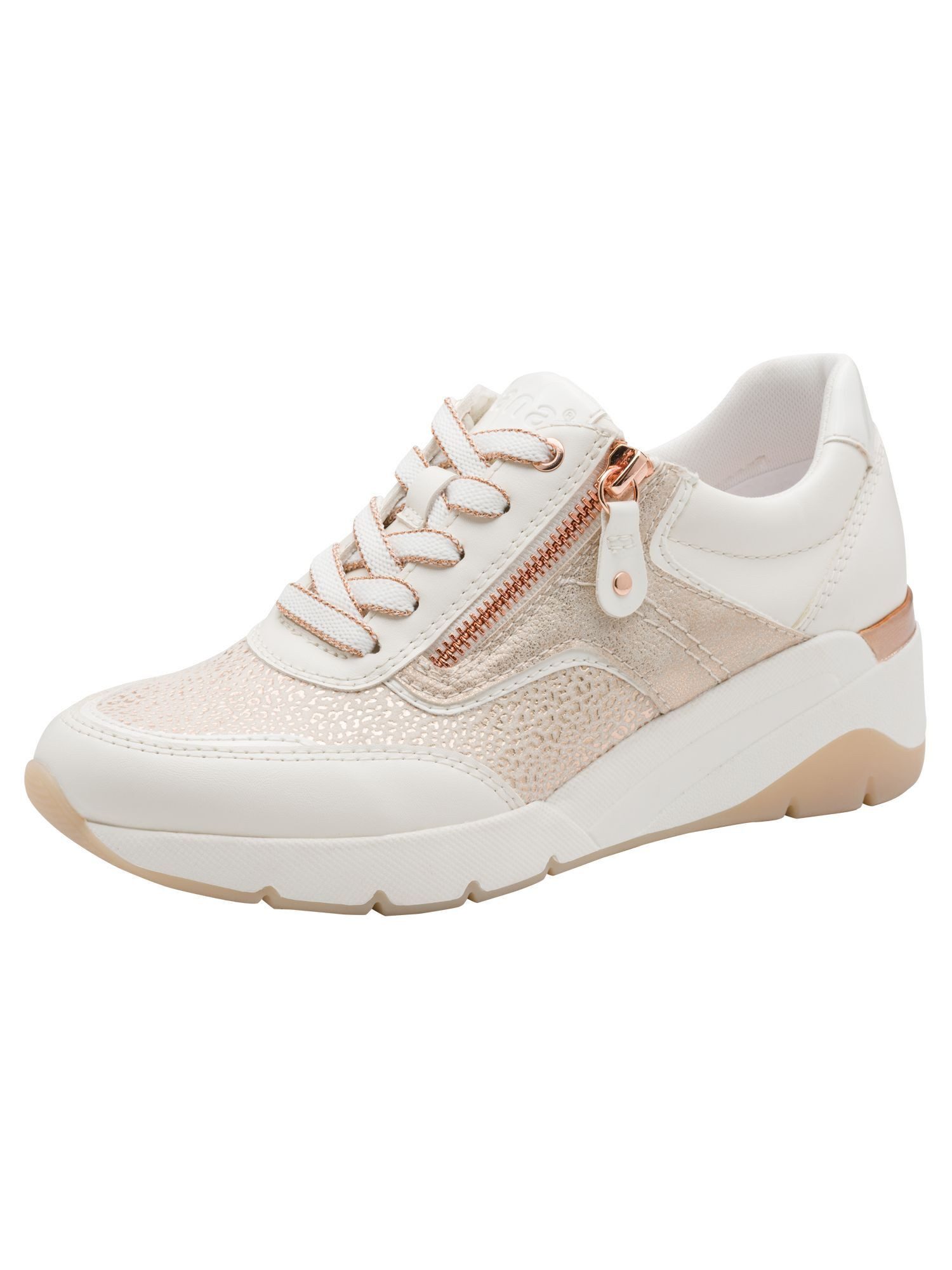 Jana Vegan, Removable Sock Vegan kein Absatz 8-23768-46 Sneaker Vegan