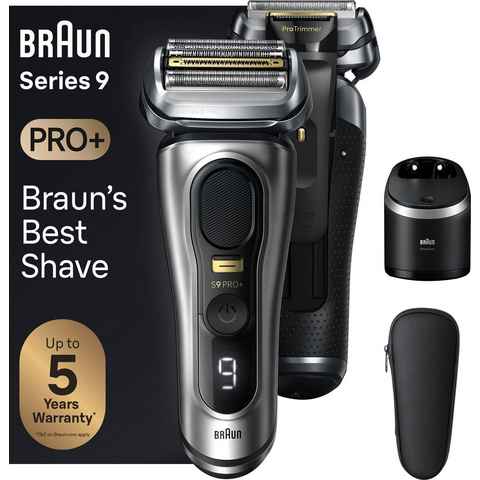 Braun Elektrorasierer Series 9 Pro+ 9567cc, Reinigungsstation, Precision ProTrimmer