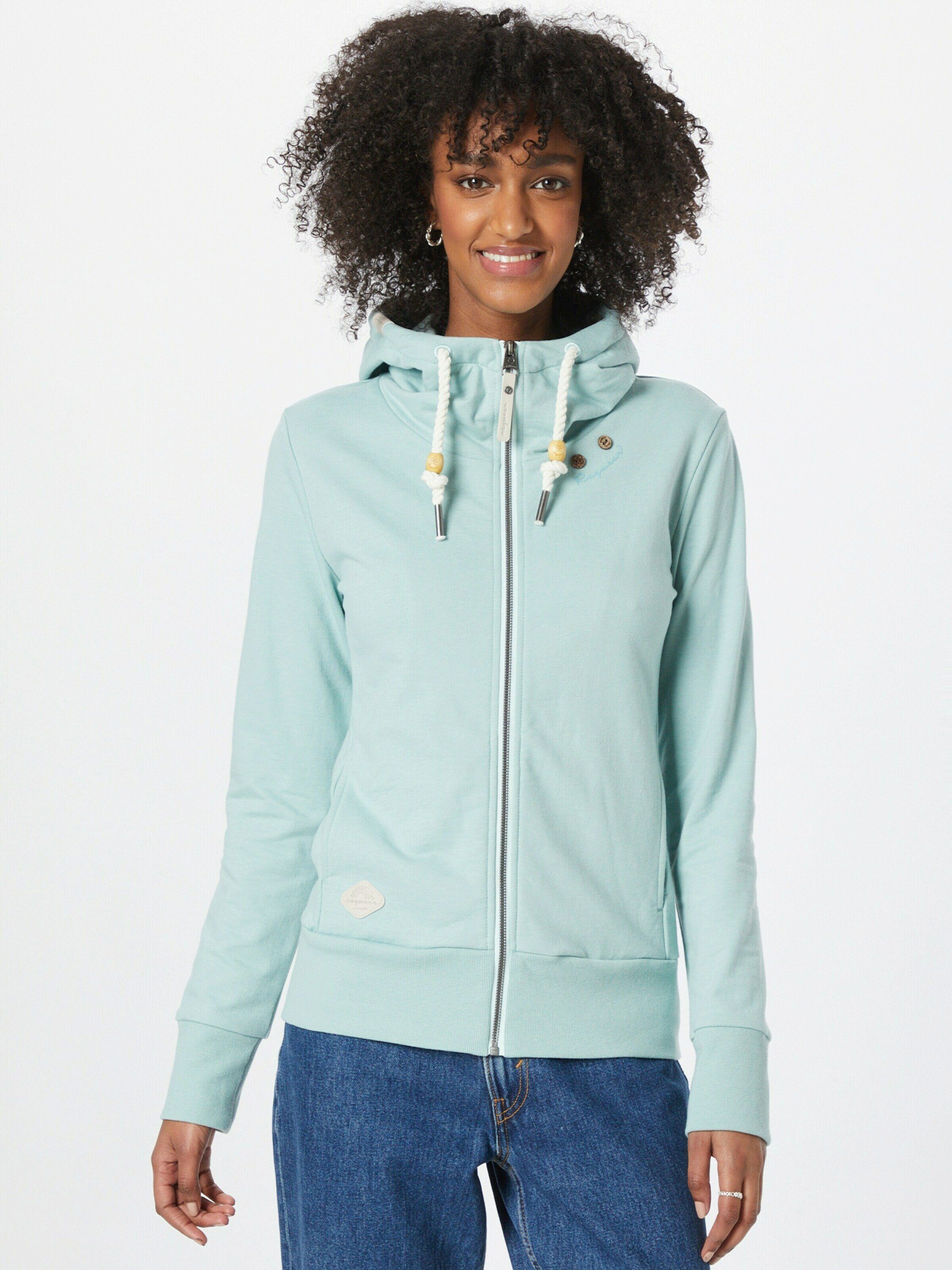 Sweatjacke (1-tlg) Plain/ohne Details LIGHT PAYA AQUA Ragwear