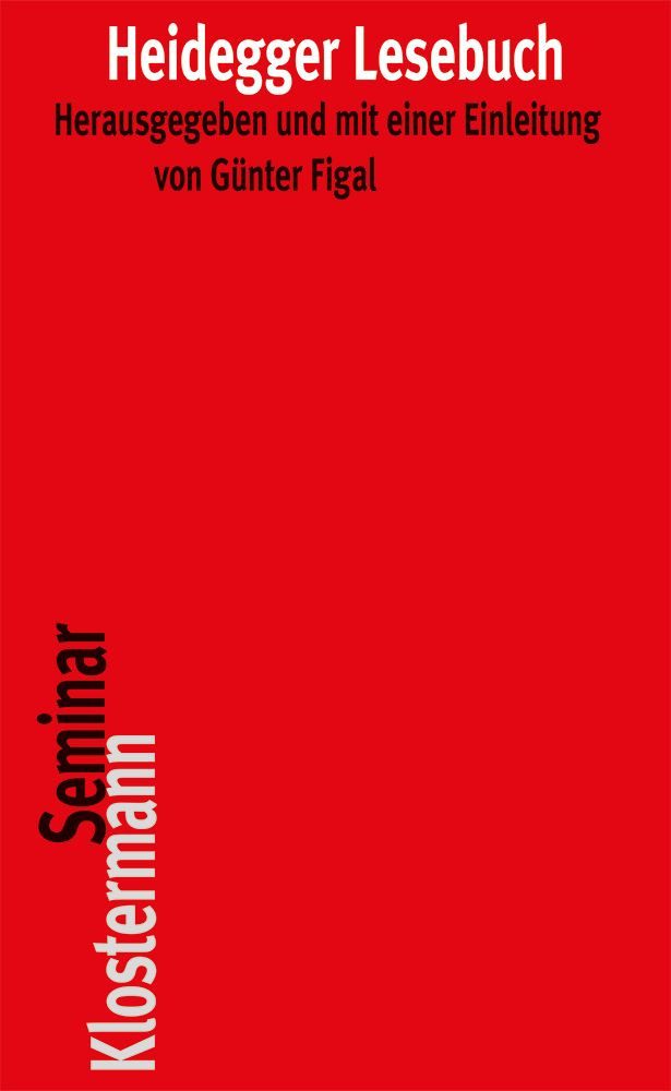Heidegger Lesebuch / Günter Figal, X