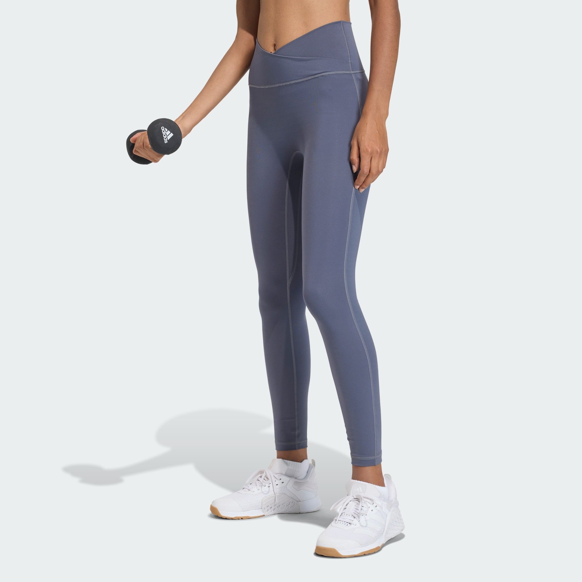 adidas Performance 7/8-Leggings 3-STREIFEN STUDIO ALL ME 7/8 X-OVER LEGGING günstig online kaufen