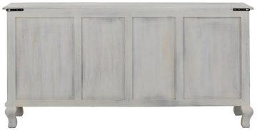 Home affaire Sideboard Rajat, aus Mangoholz und beeindruckenden Frontenfräsungen, Breite 175 cm