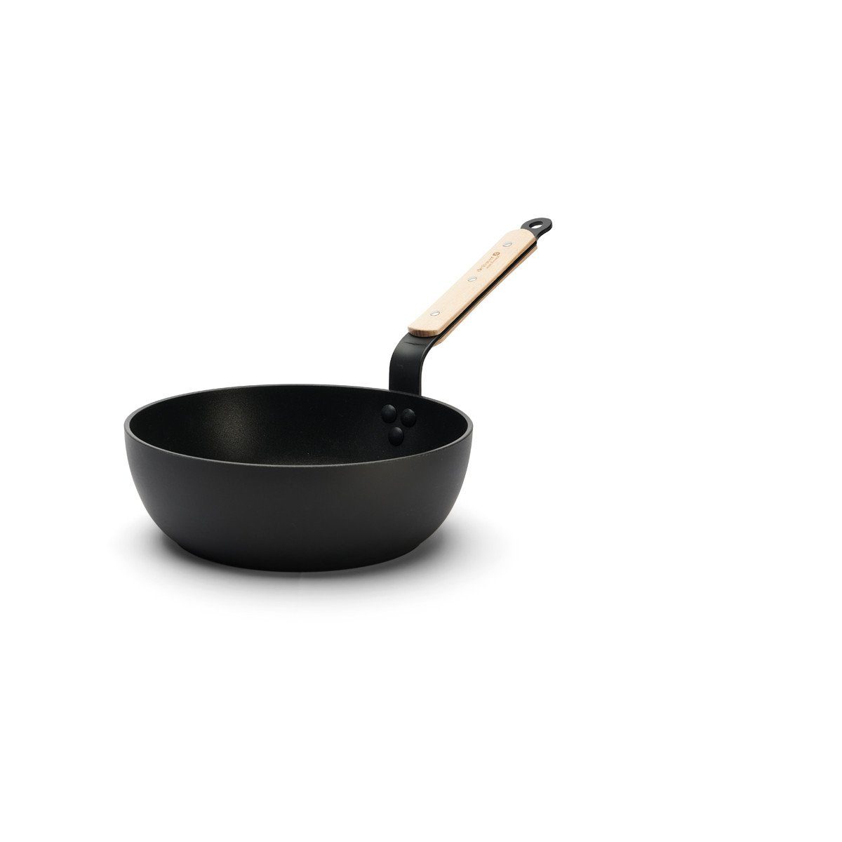 de Buyer Sauteuse Choc B Bois, Induktion 24 cm mit Antihaftbeschichtung - Aluminium