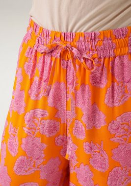 Aniston CASUAL Schlupfhose mit trendfarbenem Blumendruck- jedes Teil ein Unikat - NEUE KOLLEKTION