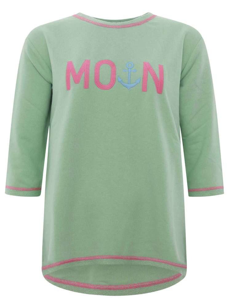 Zwillingsherz 3/4-Arm-Shirt Schriftzug, Stickerei günstig online kaufen