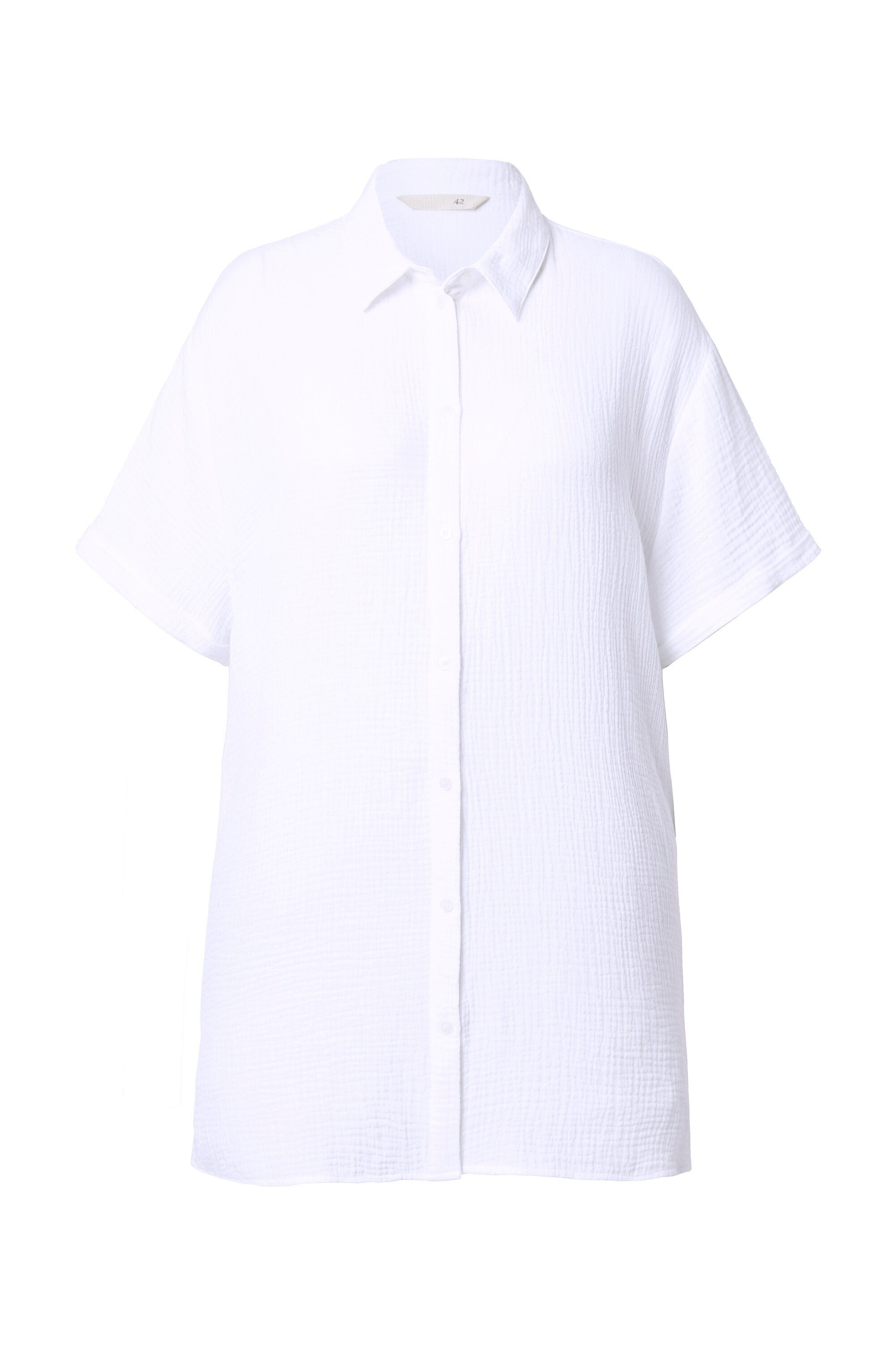 Angel of Style Longbluse Bluse oversized Musselin Auge auf dem Rücken günstig online kaufen