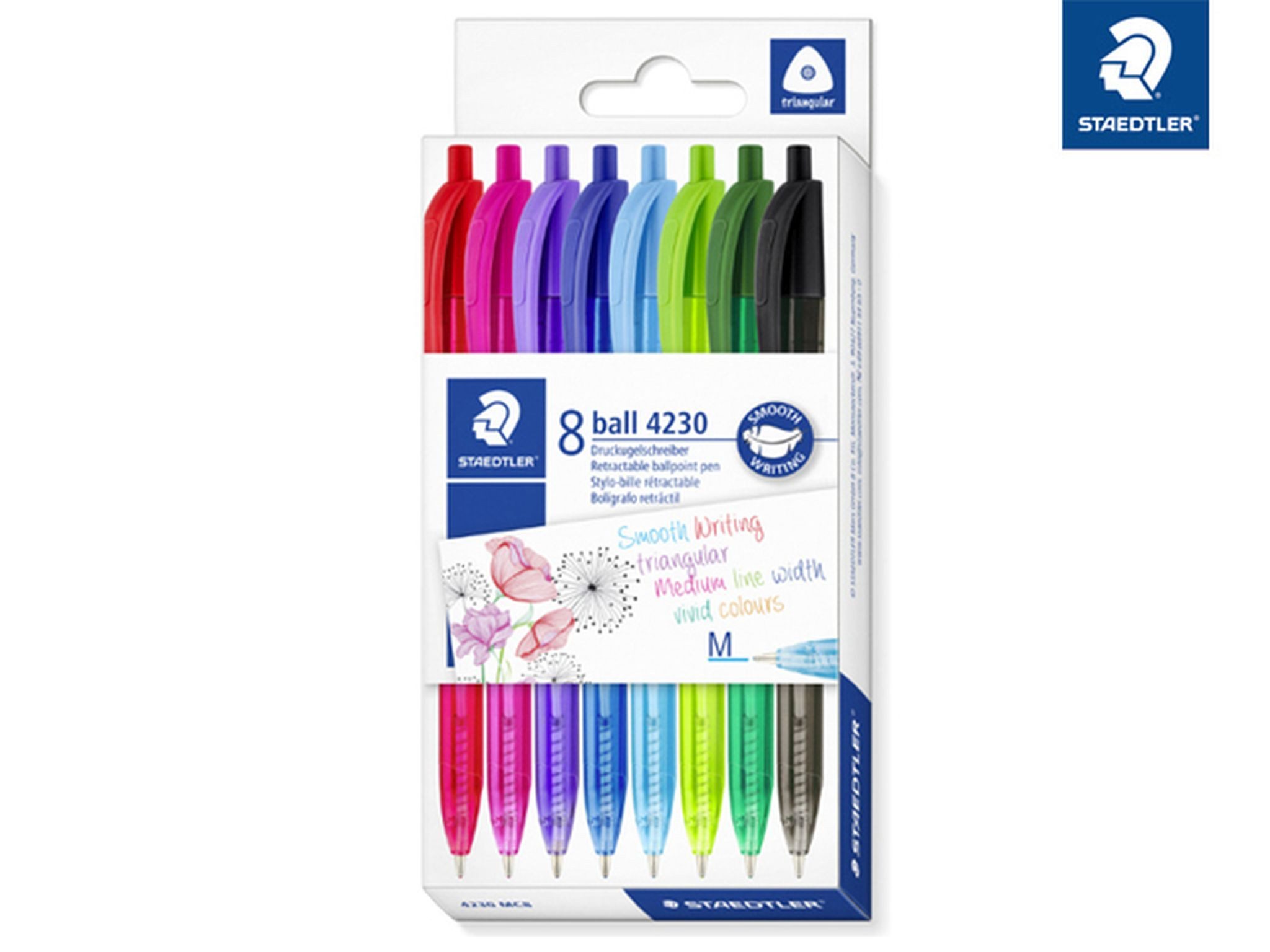 STAEDTLER Kugelschreiber Staedtler Kugelschreiber ball 4230 M 8ST