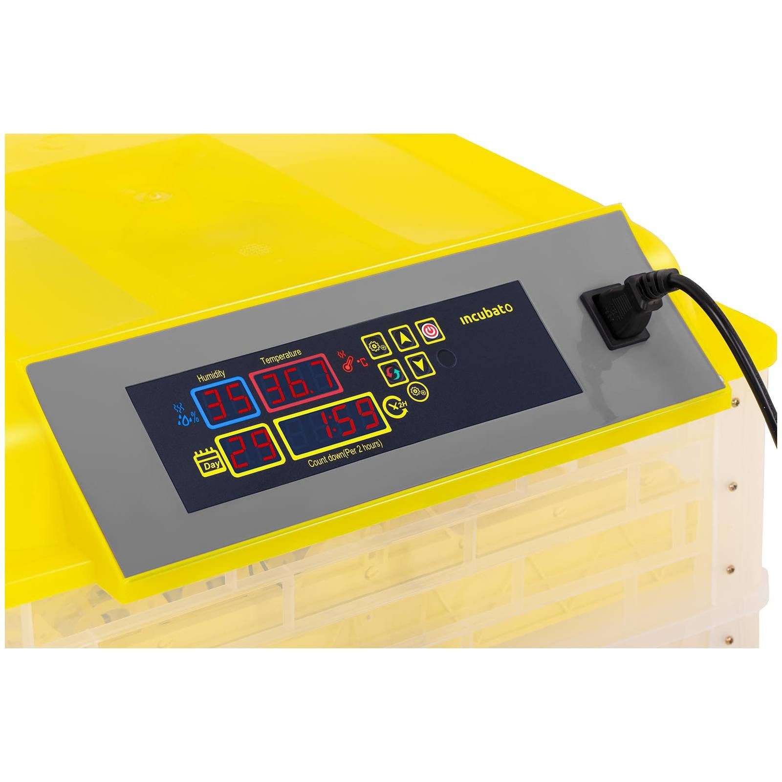 incubato Reptilieninkubator Brutautomat 112 Eier Brutmaschine Brutapparat Flächenbrüter Brüter