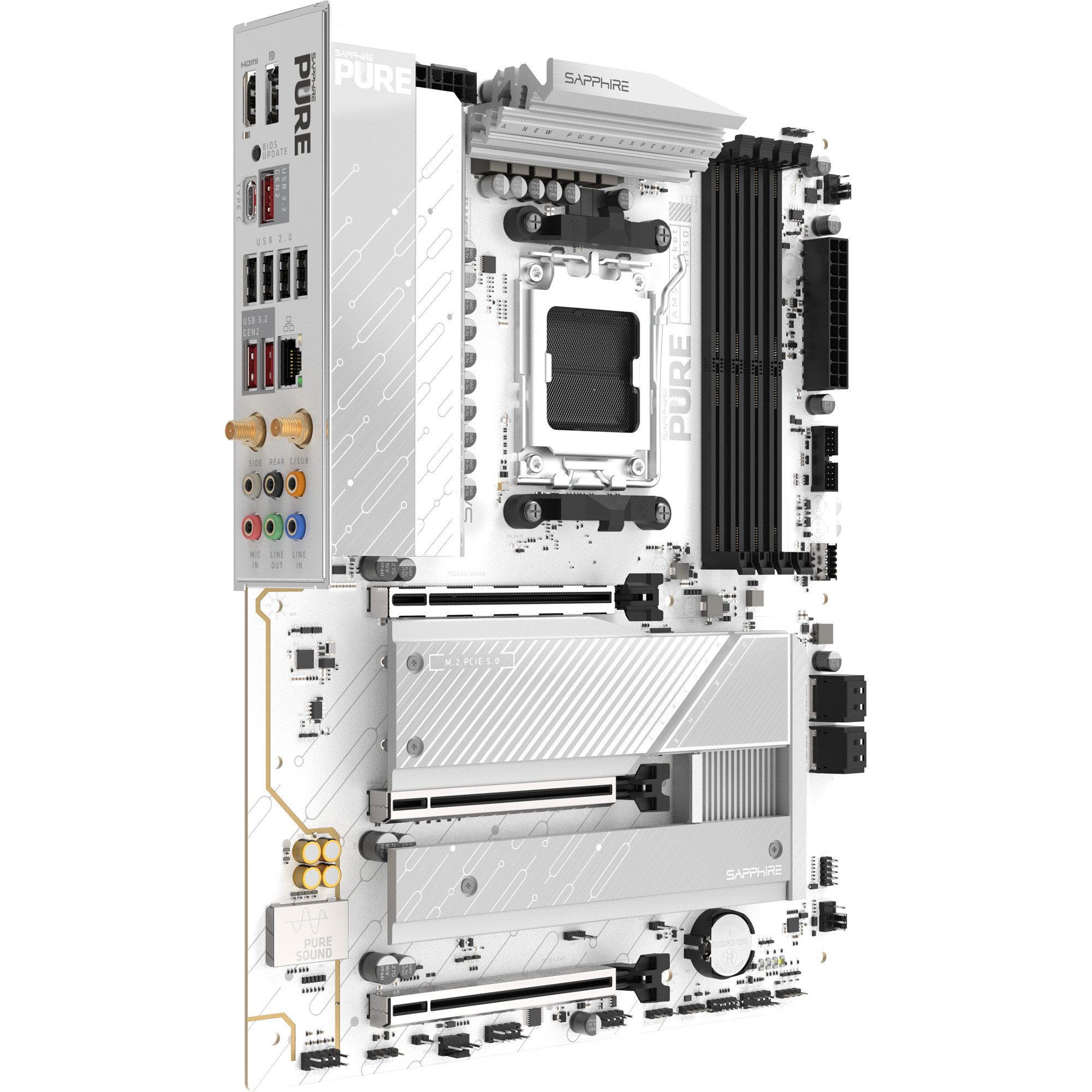 Sapphire SAPPHIRE PURE B850A WIFI 7, Mainboard Mainboard
