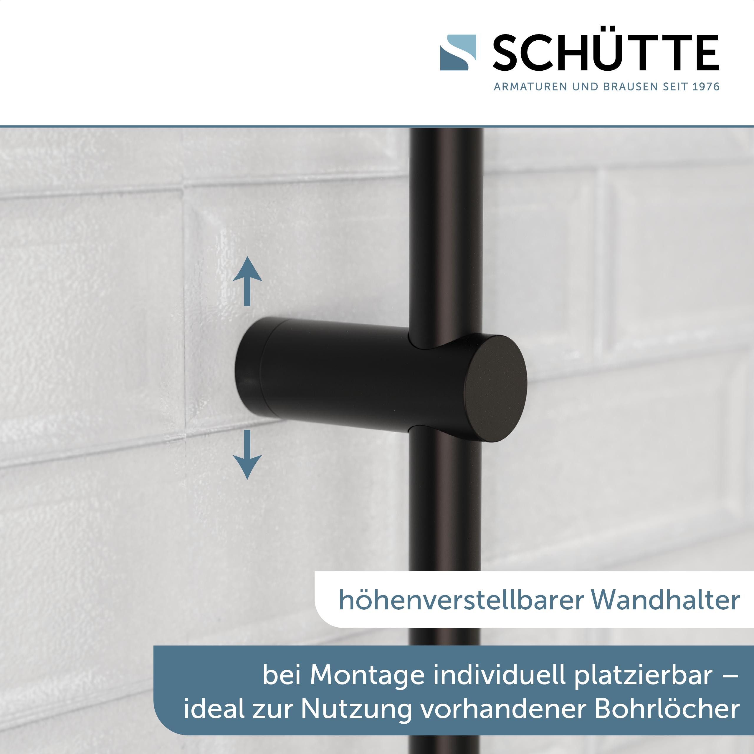 Schütte Duschbrause ADRIA, (Set), mit Thermostatarmatur, 3-fach verstellbar, Antikalk-Noppen