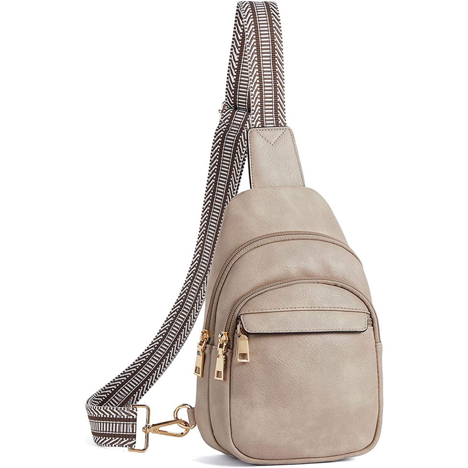 Schultertasche Brusttasche Sling Schulterrucksack Rucksäcke Crossbody Umhängetasche