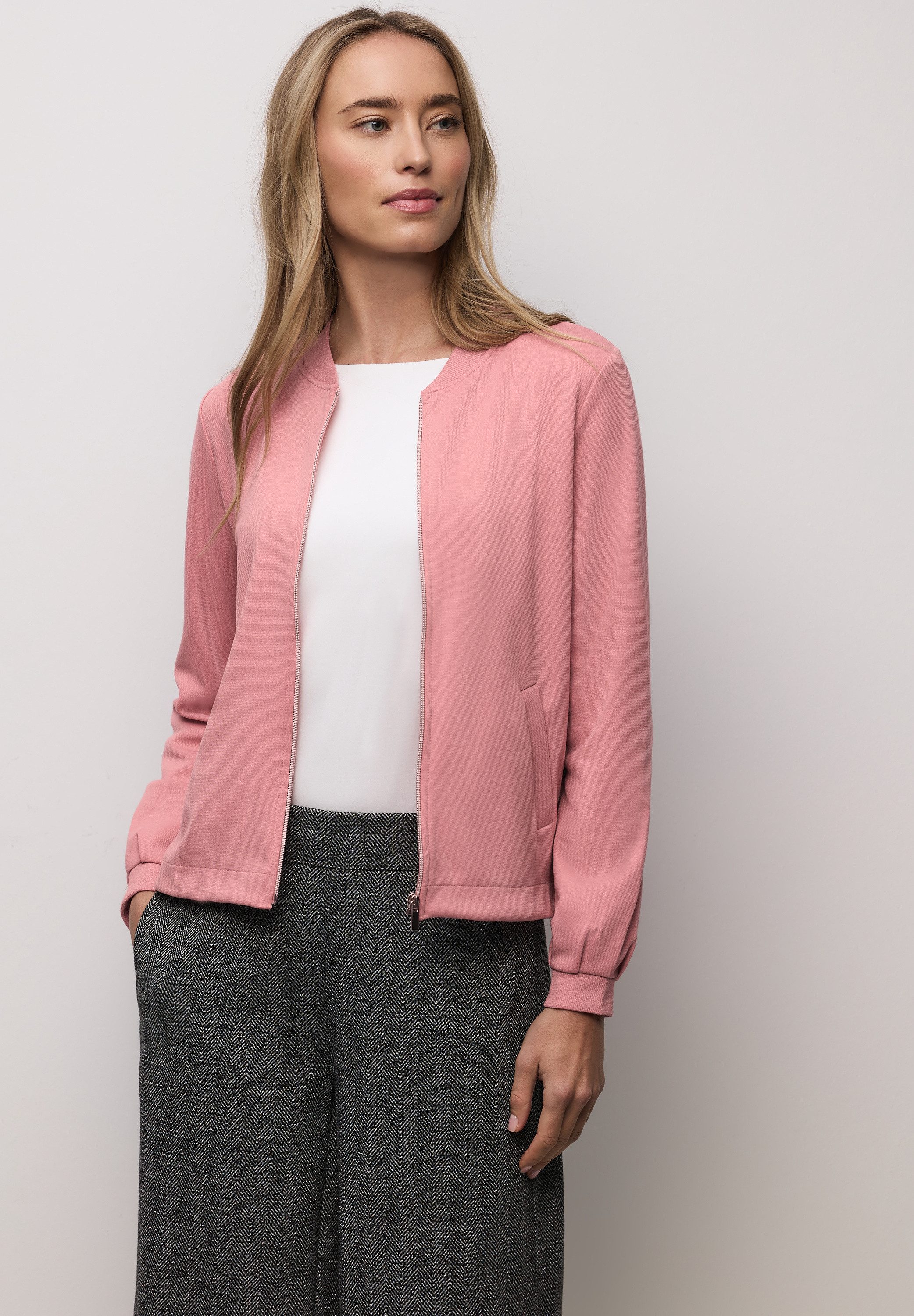 STREET ONE Cardigan mit Elastiksaum günstig online kaufen