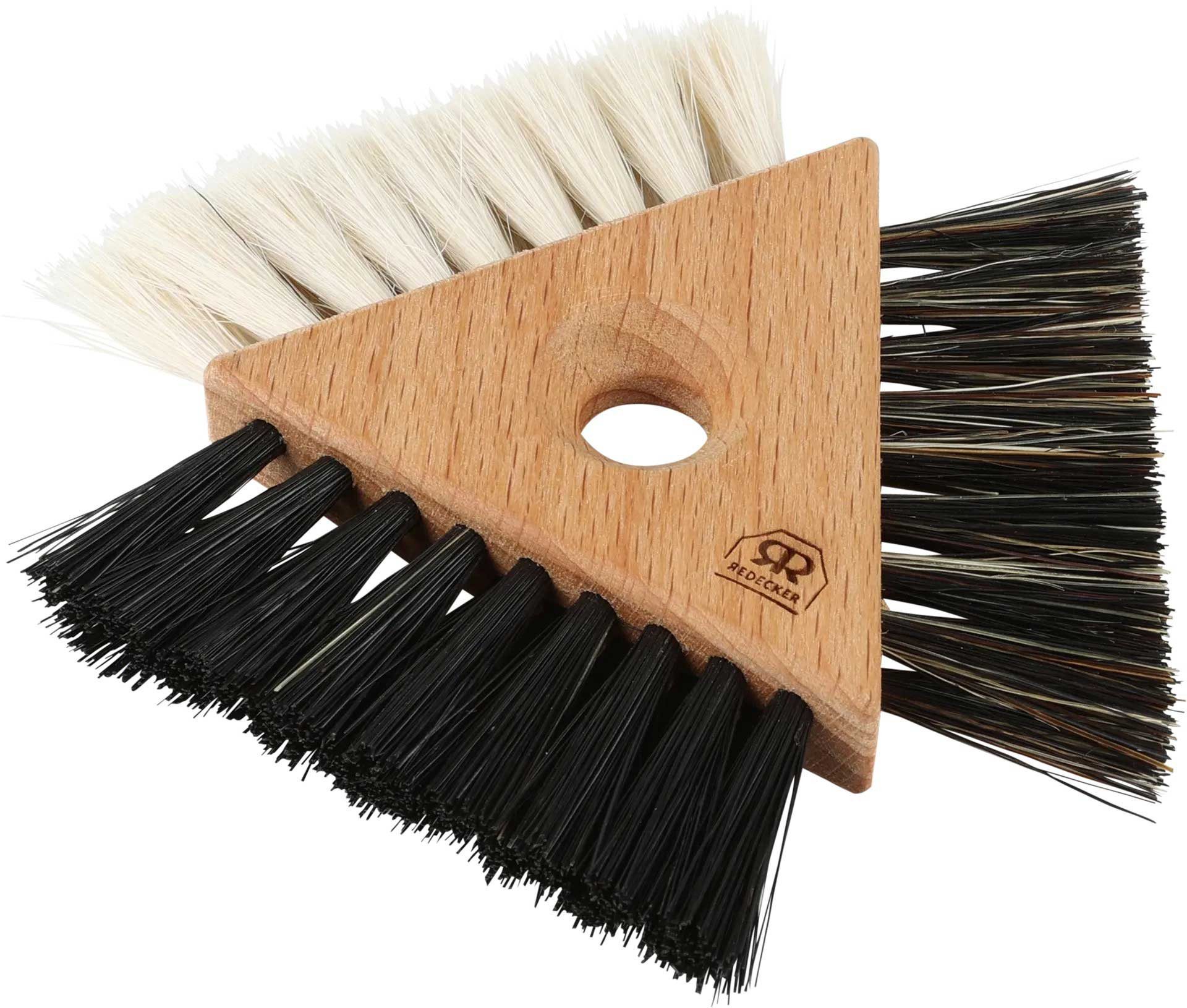 Bürstenhaus Redecker Reinigungsbürste Tastaturbürsten-Dreieck - 3 unterschiedliche Härten, (1-tlg)