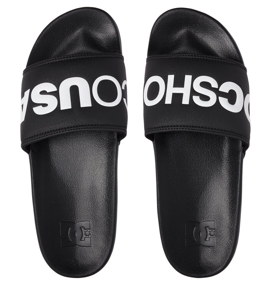 schwarz Slide Sandal Herren Shoes Dc Sandale Dc Badesandale M DC
