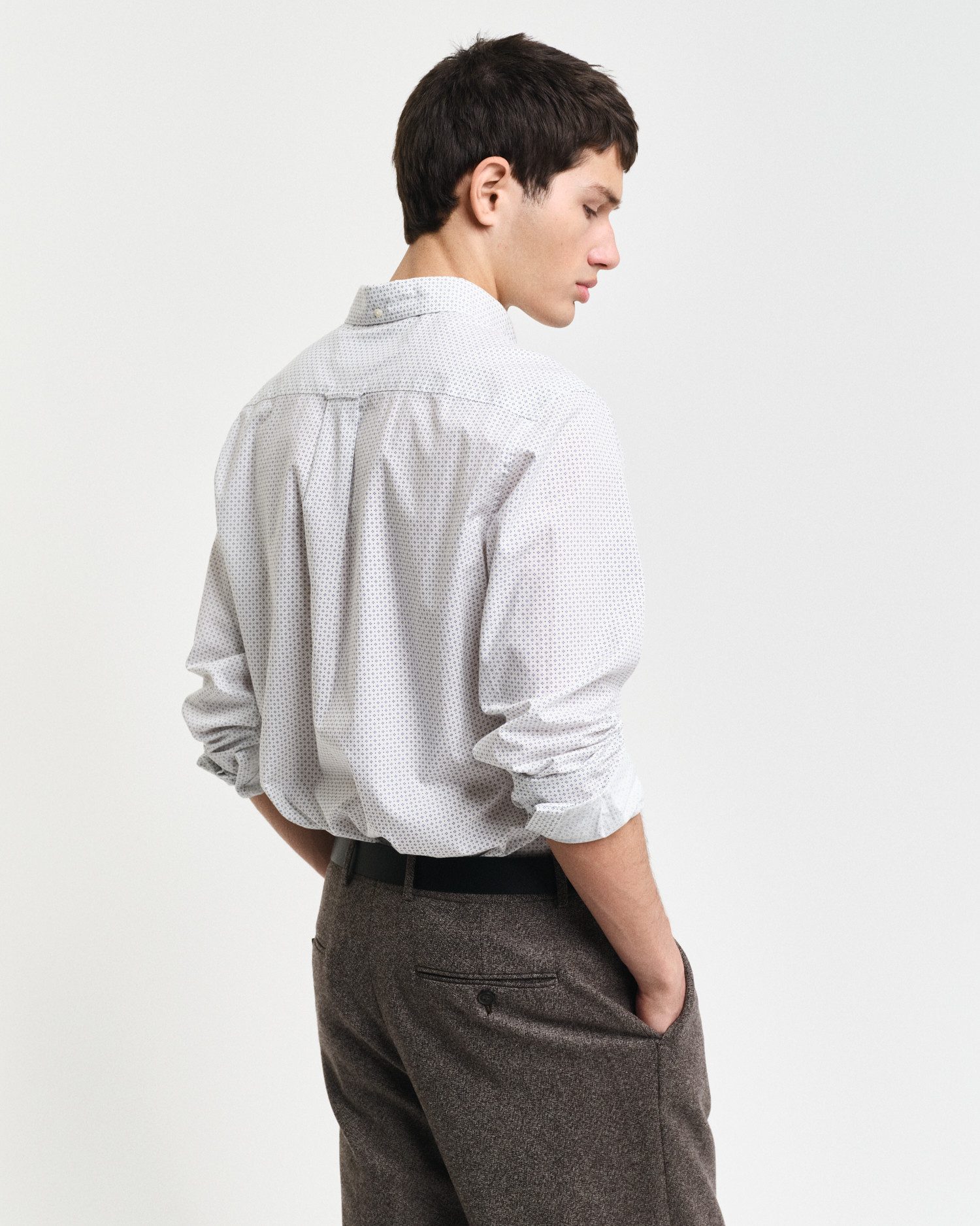 Gant Langarmhemd REG MICRO PRINT SHIRT günstig online kaufen