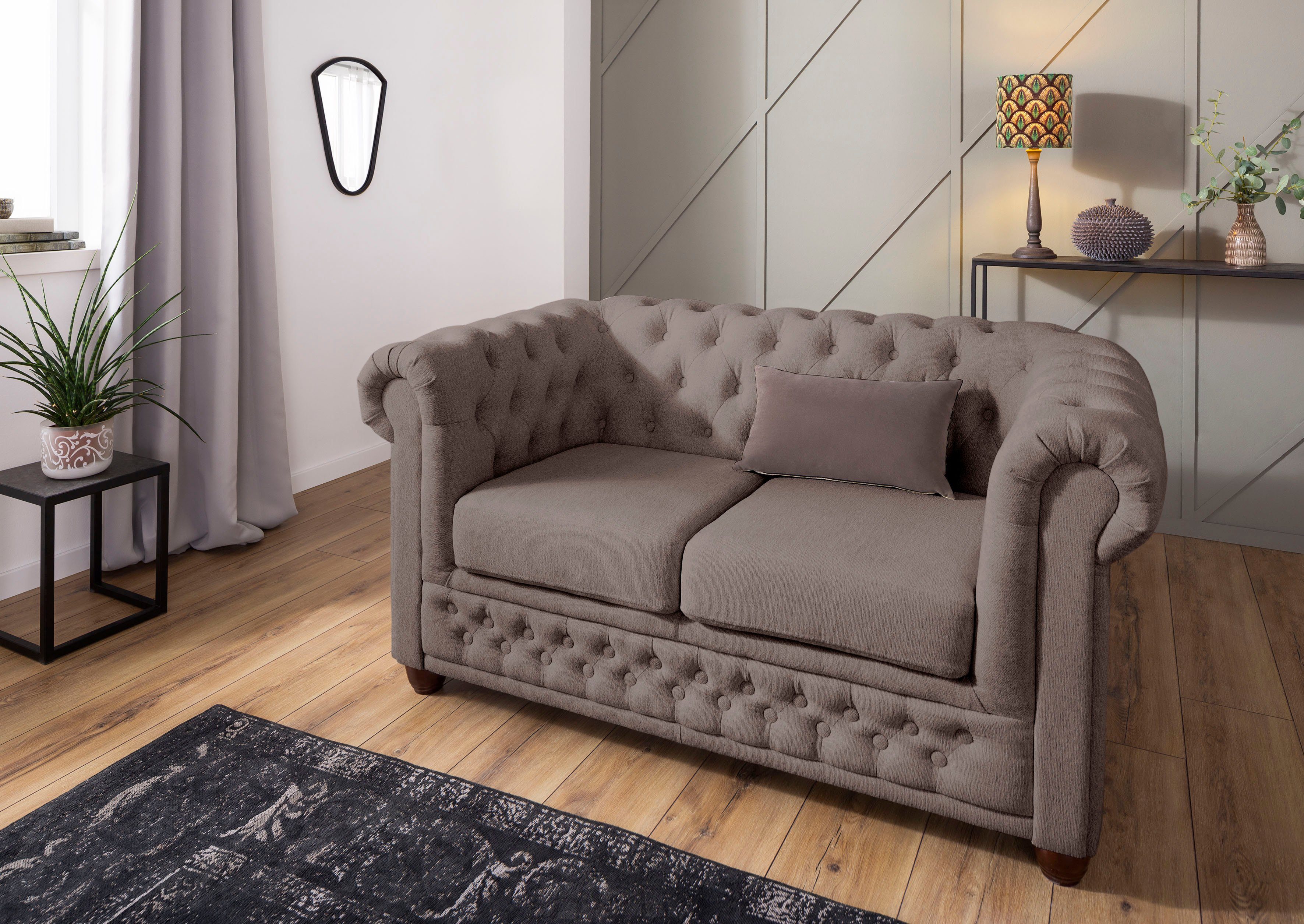 Home affaire Chesterfield-Sofa New Castle, mit günstig online kaufen