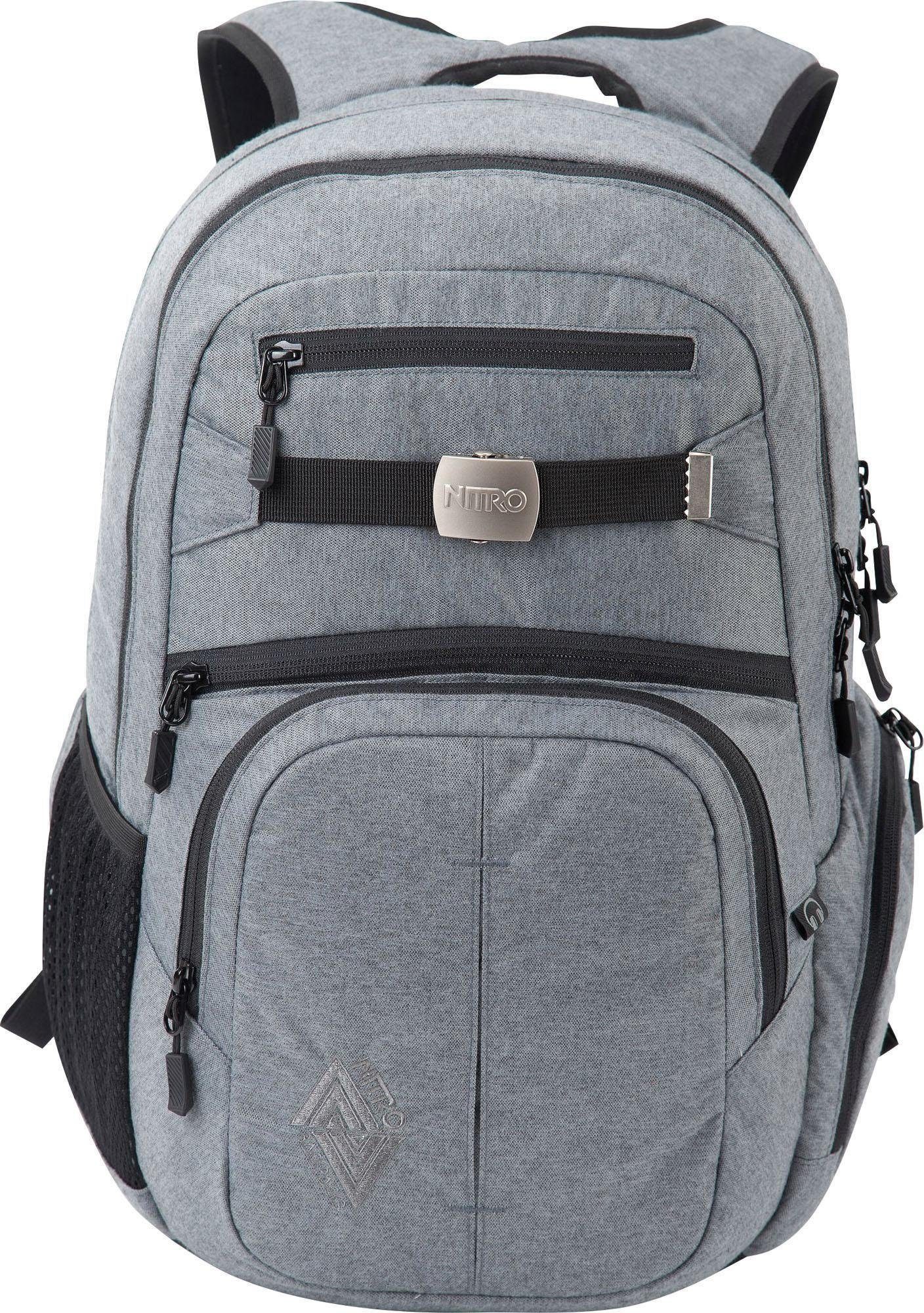 NITRO Schulrucksack Hero, Alltagsrucksack, Großer Freizeitrucksack, Schule, Arbeit und Reise