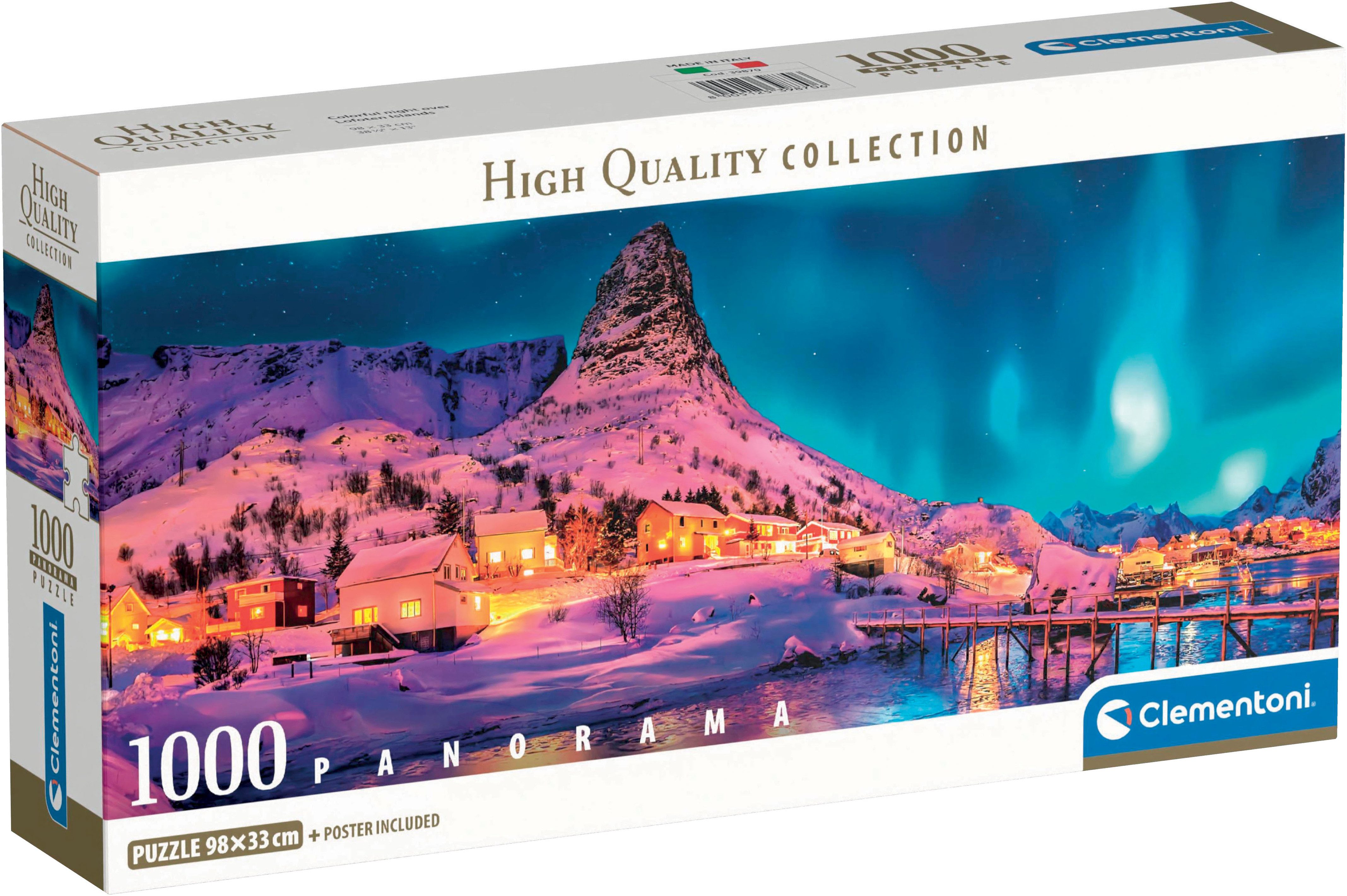 Clementoni® Puzzle Panorama High Quality Collection günstig online kaufen