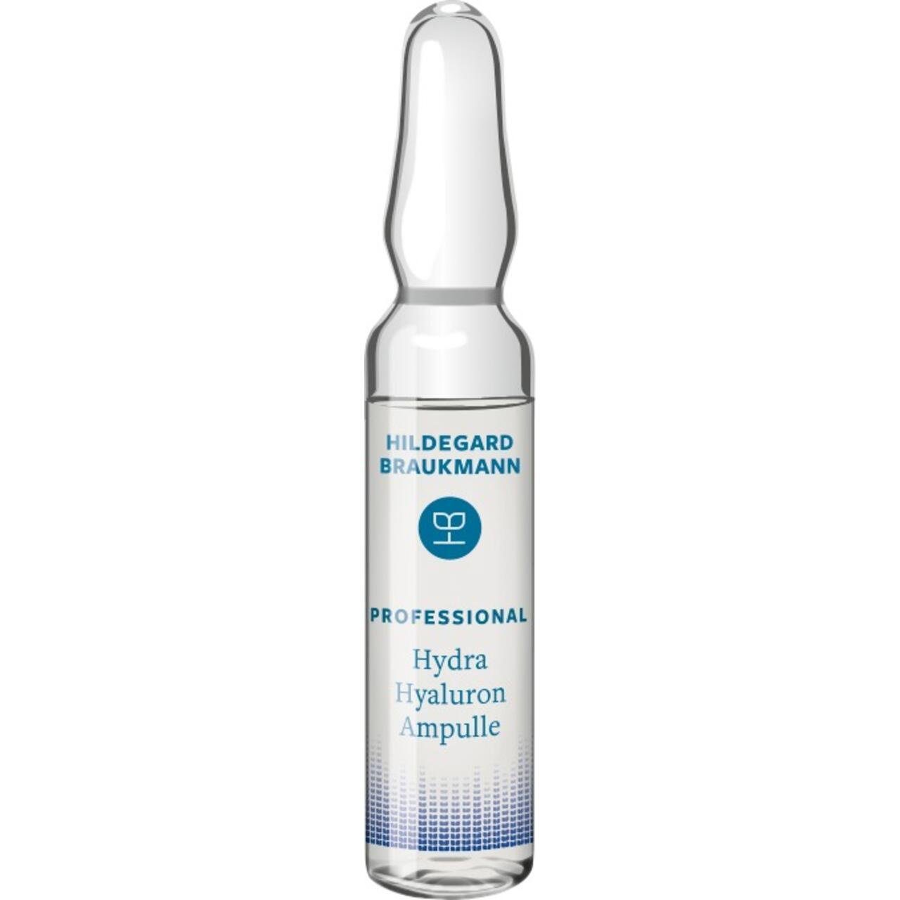 Hildegard Braukmann Gesichtsserum Professional Plus Hydra Hyaluron Ampulle, 3-fach Hyaluron-Komplex – Polstert Fältchen von in