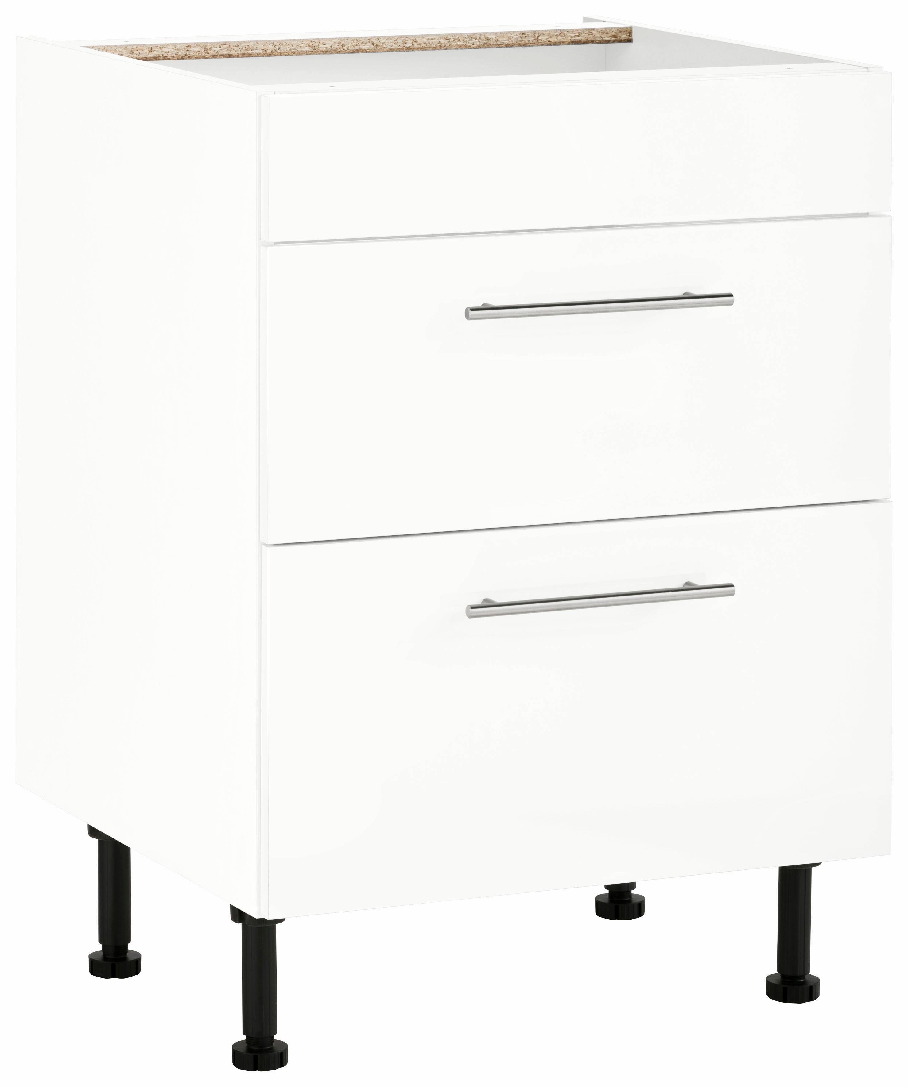 wiho Küchen Kochfeldumbauschrank Ela 60 cm breit, mit Soft-Close-Funktion
