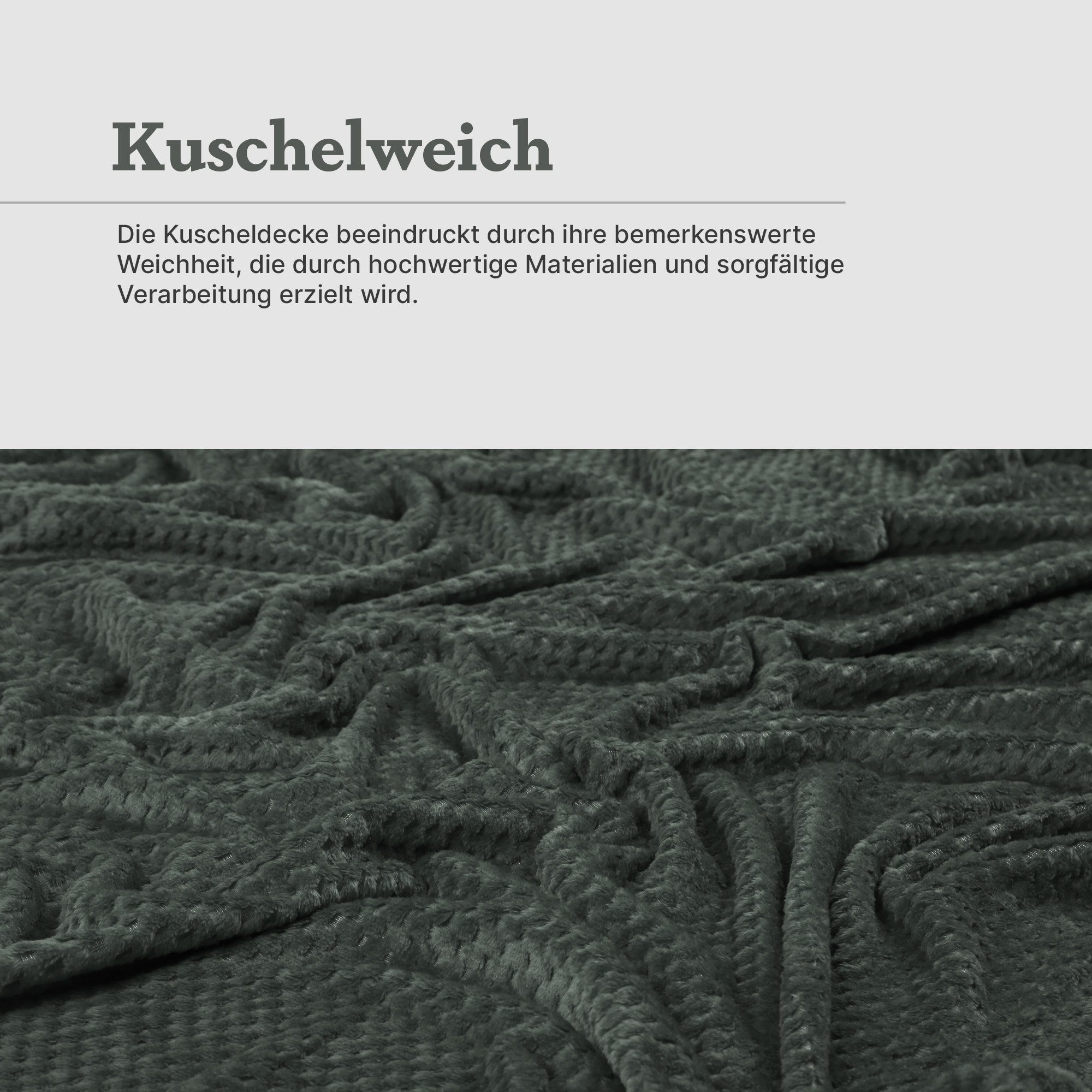 Wohndecke Flanell Kuscheldecke Bestlivings, Sofa, Flauschige für Couch Moon-Mist Bett, Tagesdecke Decke Decke und Grau 150x200cm