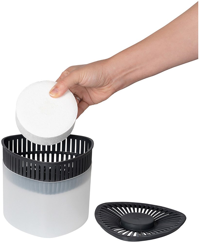 WENKO Luftentfeuchter Modell Prisma, für 40 m³ Räume, 2 Entfeuchter, 4 x 500 g Entfeuchter-Block