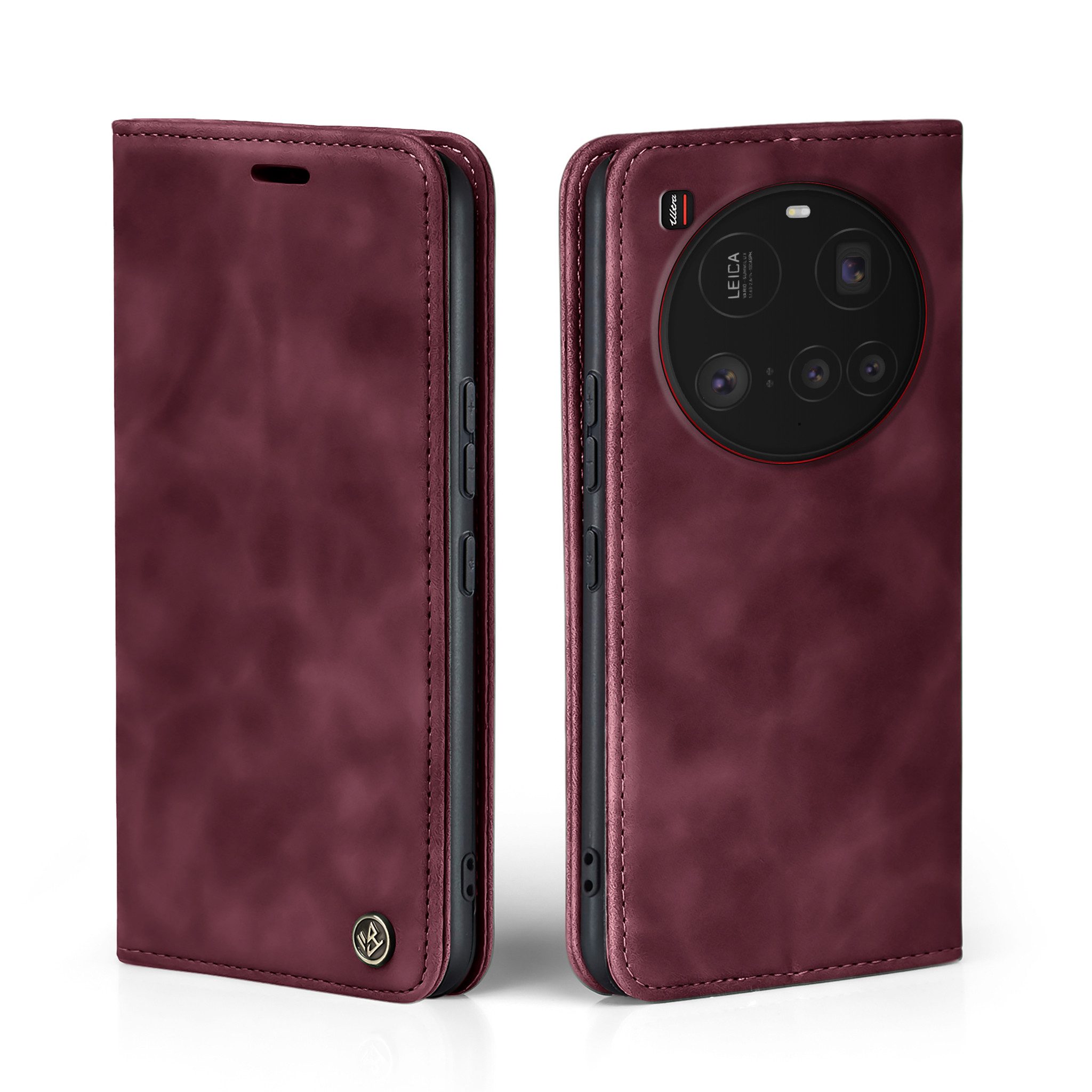 Tec-Expert Handyhülle Tasche Hülle für Xiaomi 15 Ultra 6.73 Zoll, 6.73, Cover Klapphülle Case mit Kartenfach Fliphülle aufstellbar