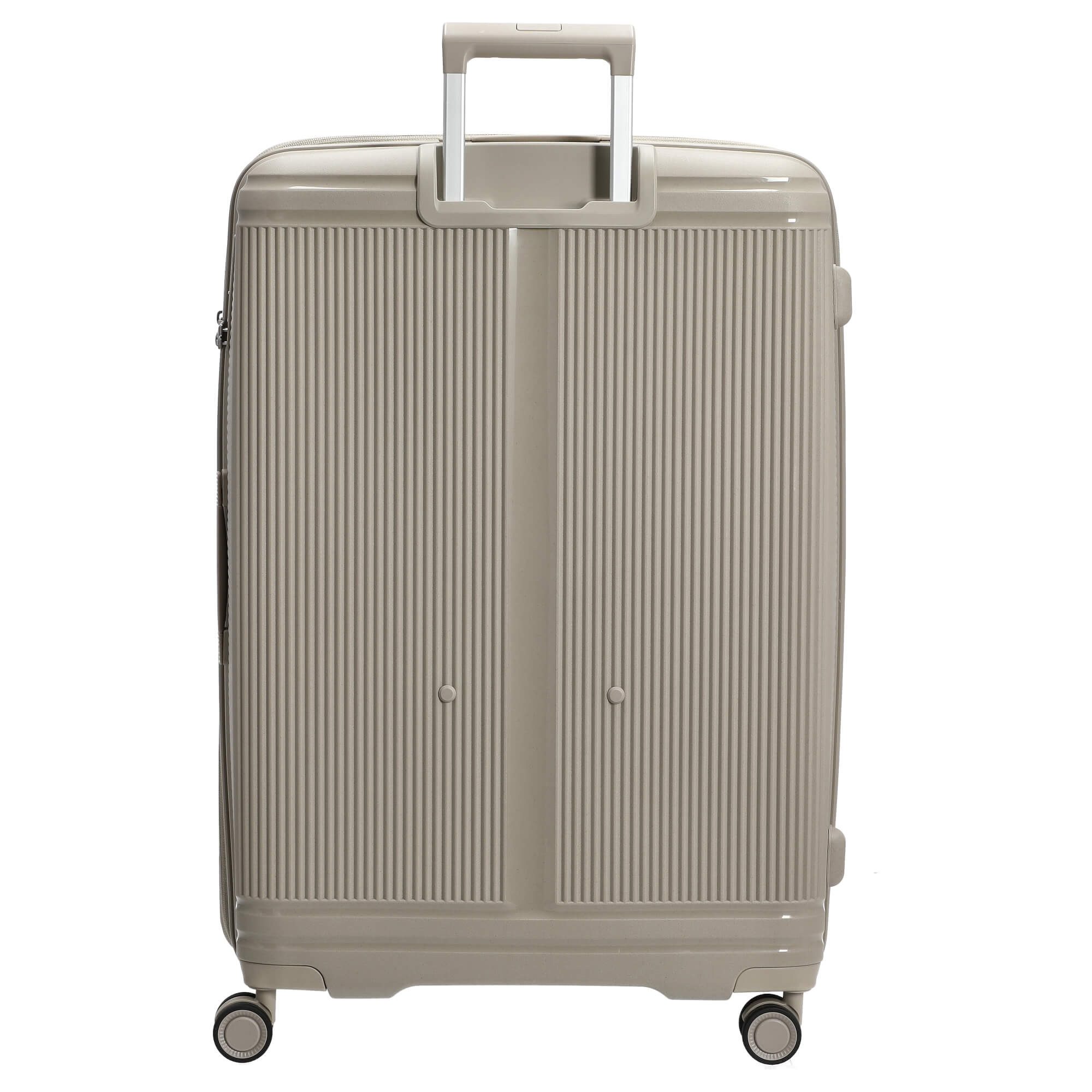Stratic Koffer Straw T - 4-Rollen-Trolley 76 cm L erw. (sand), 4 Rollen Rollen
