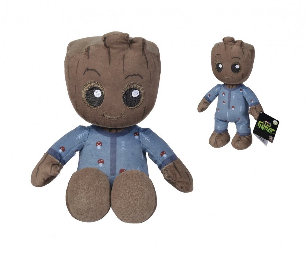SIMBA Plüschfigur Plüsch Stofftier Disney Marvel Groot im Schlafanzug 31cm 6315877029