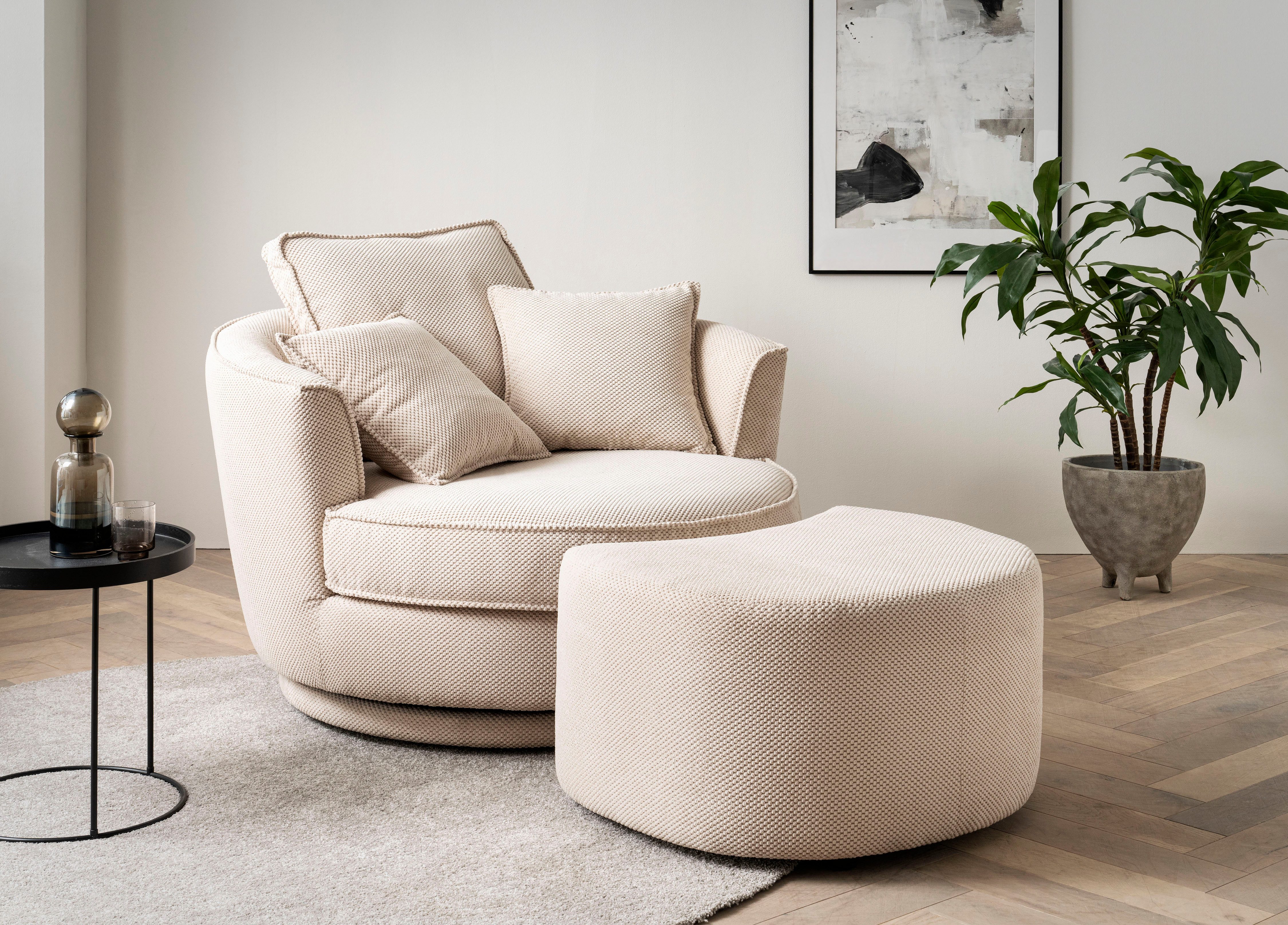 Leonique Drehsessel MAISIE, Love Seat XXL günstig online kaufen