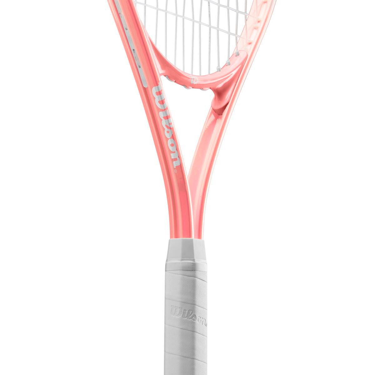 Wilson Tennisschläger Envy XP Lite 112in/274g/Freizeit weiss/rosa - besaitet
