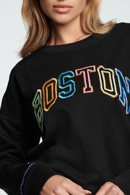 Next Sweatshirt Sweatshirt Boston mit Stickerei (1-tlg)
