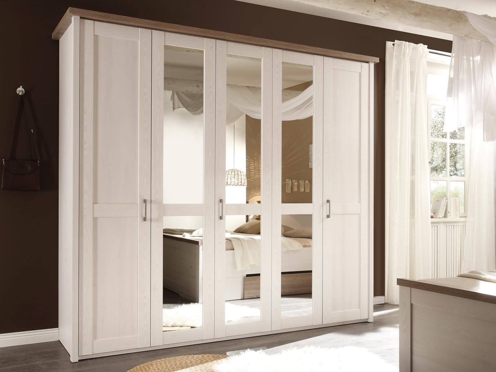 Pol-Power Kleiderschrank 241 x 212 x 62 cm (B/H/T)