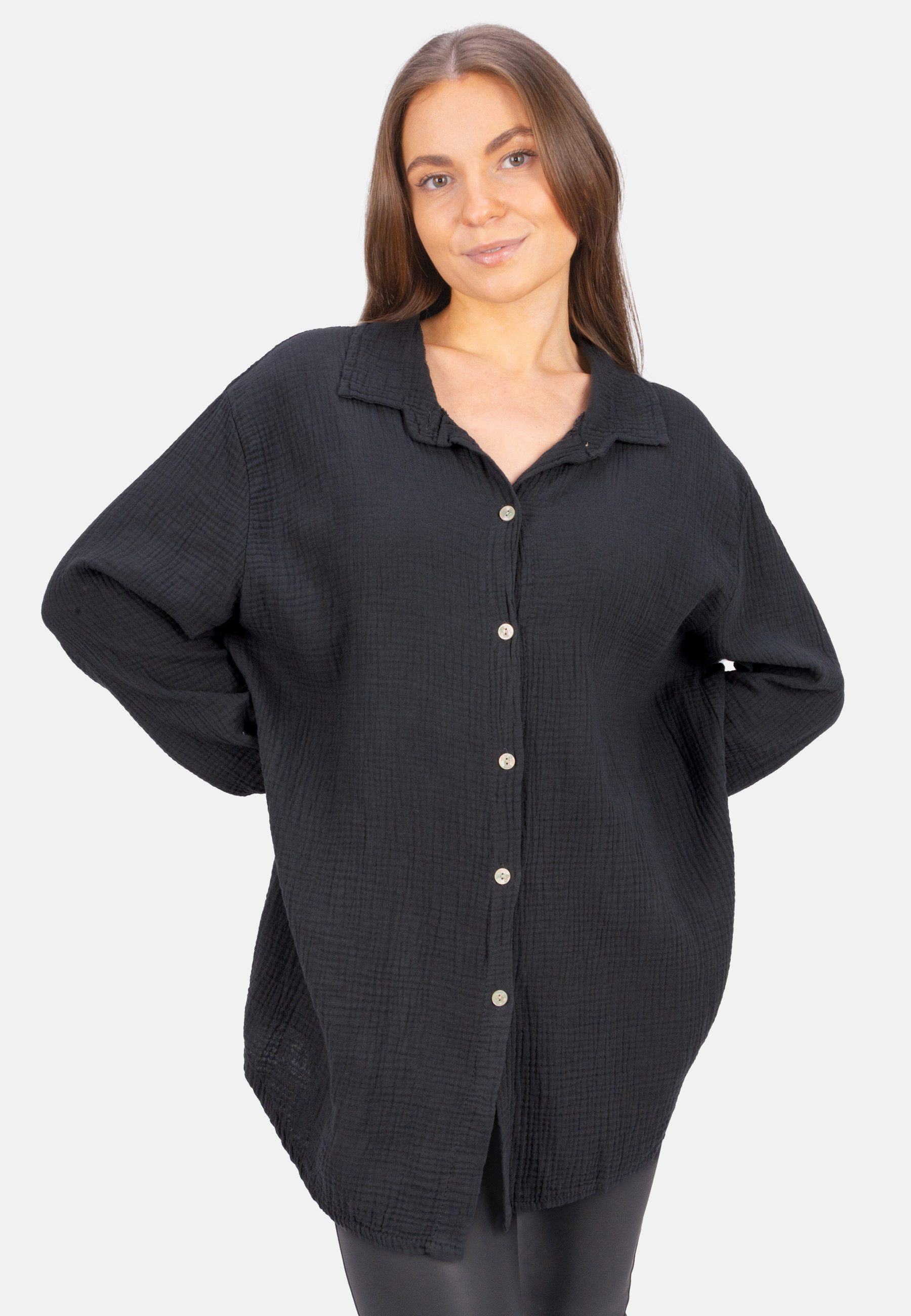 Seasons of April Hemdbluse SUSIE MUSSELIN günstig online kaufen