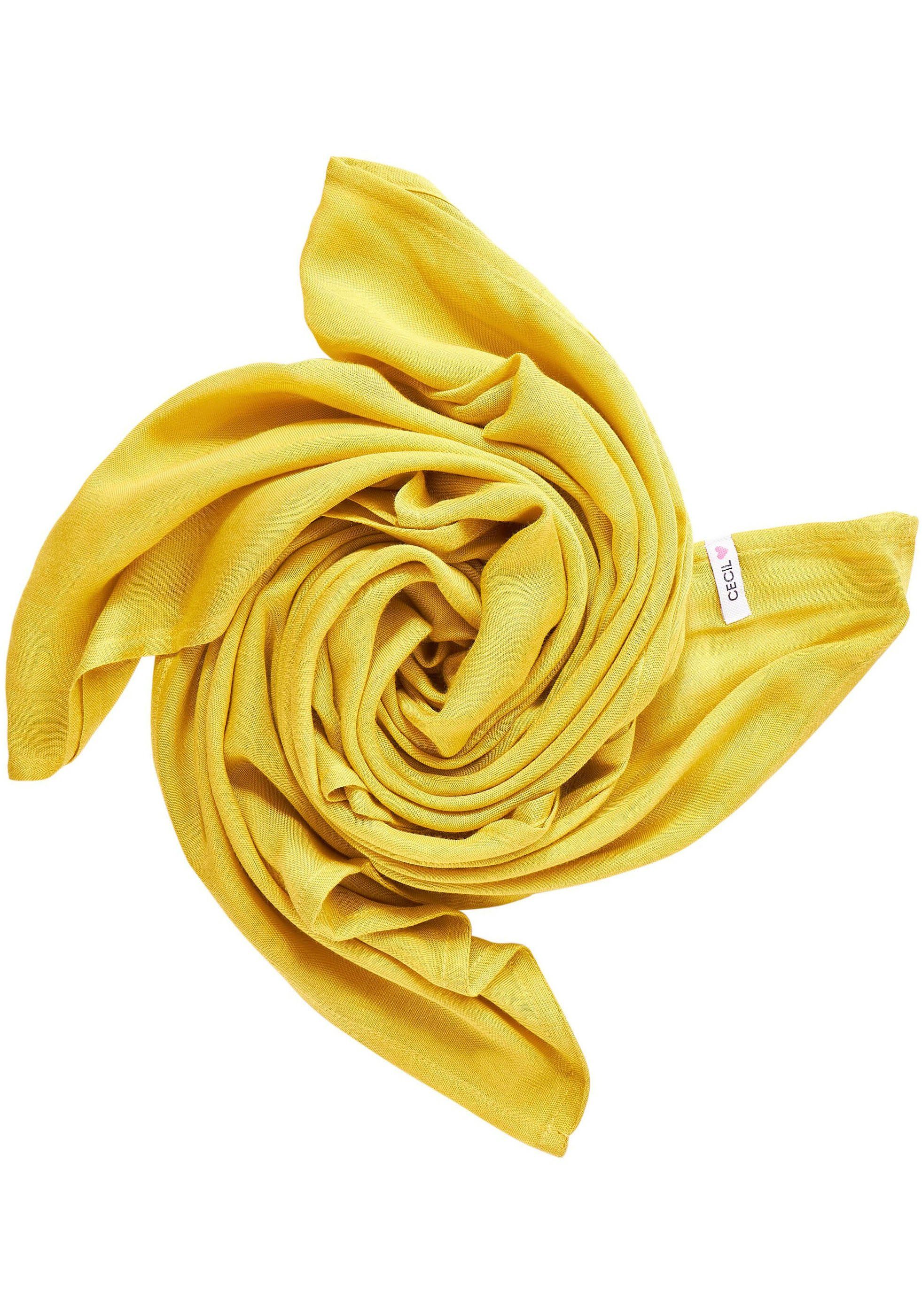 in Unifarbe Cecil yellow Loop, golden