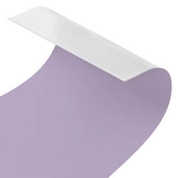 Bilderdepot24 Küchenrückwand violett dekor einfarbig Wandpaneel Küche Lavendel Wandverkleidung, (1-tlg., Nischenrückwand - für Fliesenspiegel ohne Bohren - matt), Spritzschutz Rückwand Küche Herd - Folie selbstklebend versch. Größen