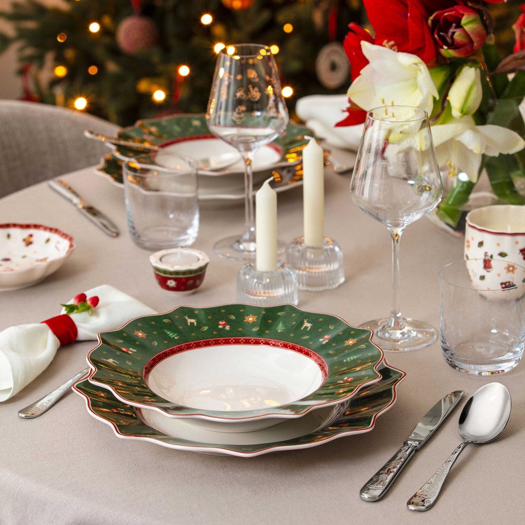 Villeroy & Boch Suppenteller Toy's Delight Suppenteller, (1 St), Premium Porcelain, 1 Stck, Handw., mikrow.sicher