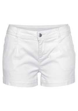 LASCANA Shorts aus Baumwollstretch mit Taschen, kurze Hose, Freizeitlook