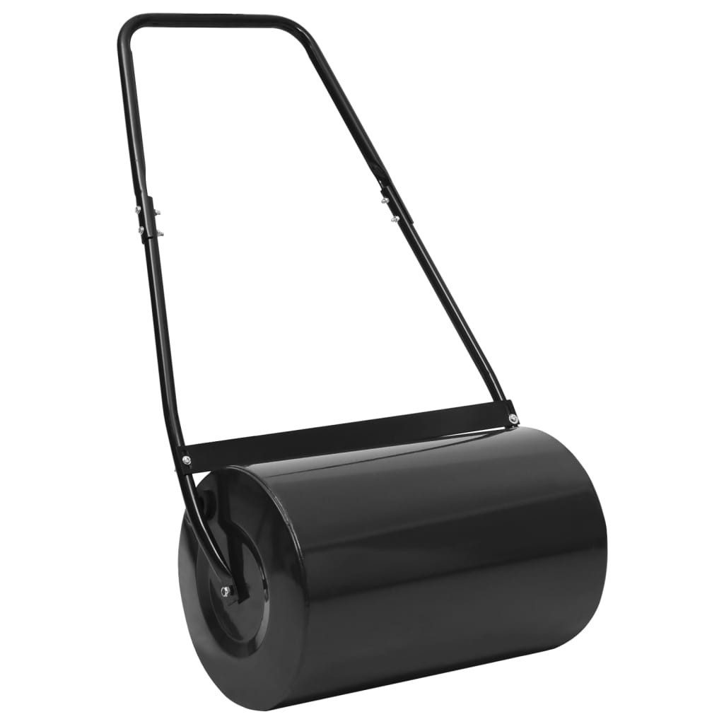 vidaXL Elektro-Rasentrimmer 32 x 57 cm Rasenwalze Schwarz 63 cm 50 L