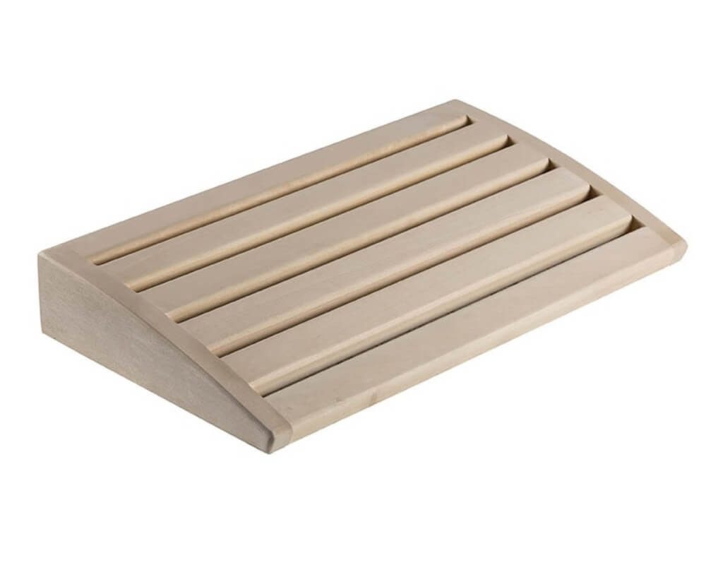 Sentiotec Sauna-Rückenlehne Sentiotec Sauna Kopfstütze Linde 435 x 260 x 70 mm Sentiotec