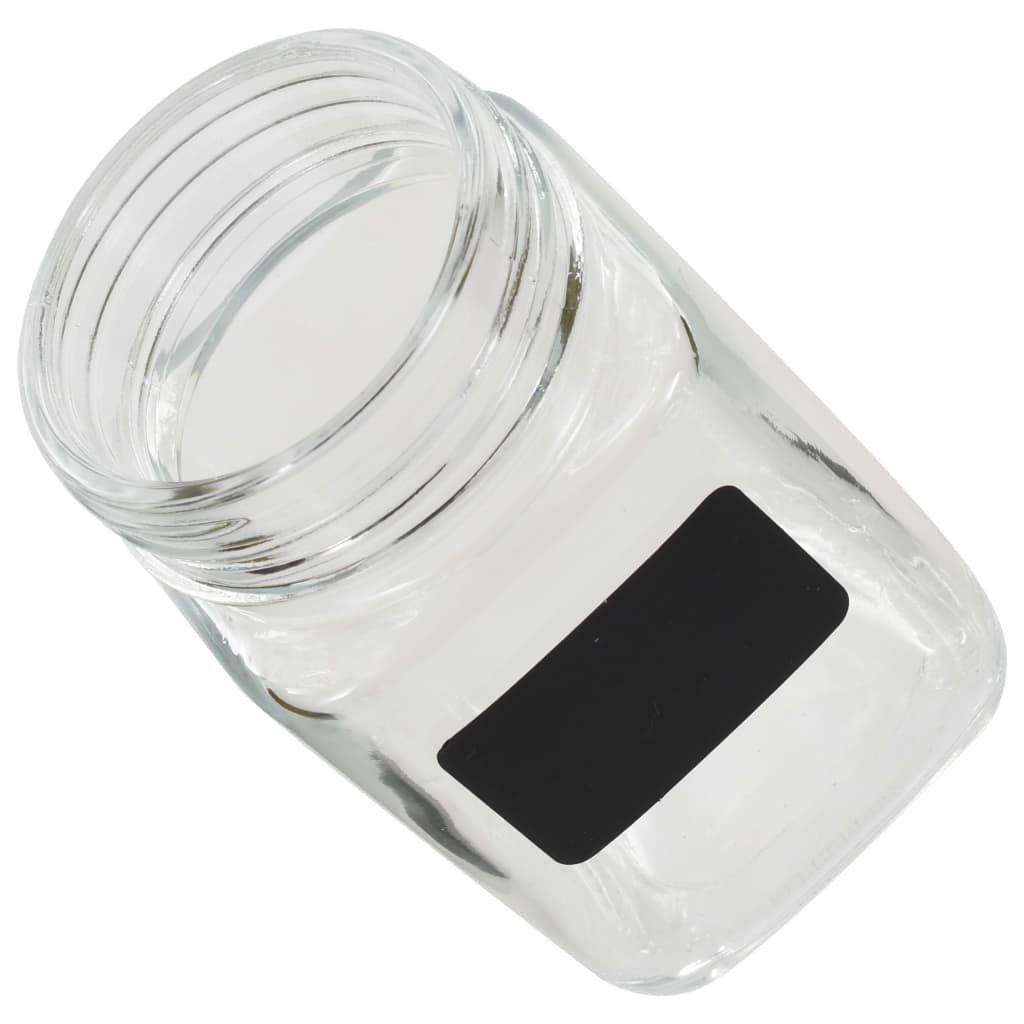 vidaXL Vorratsglas Vorratsgläser Aufkleber 12 mit 300 ml Stk