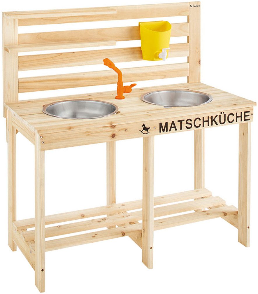 Pinolino® Outdoor-Spielküche Matschküche Malu Holz