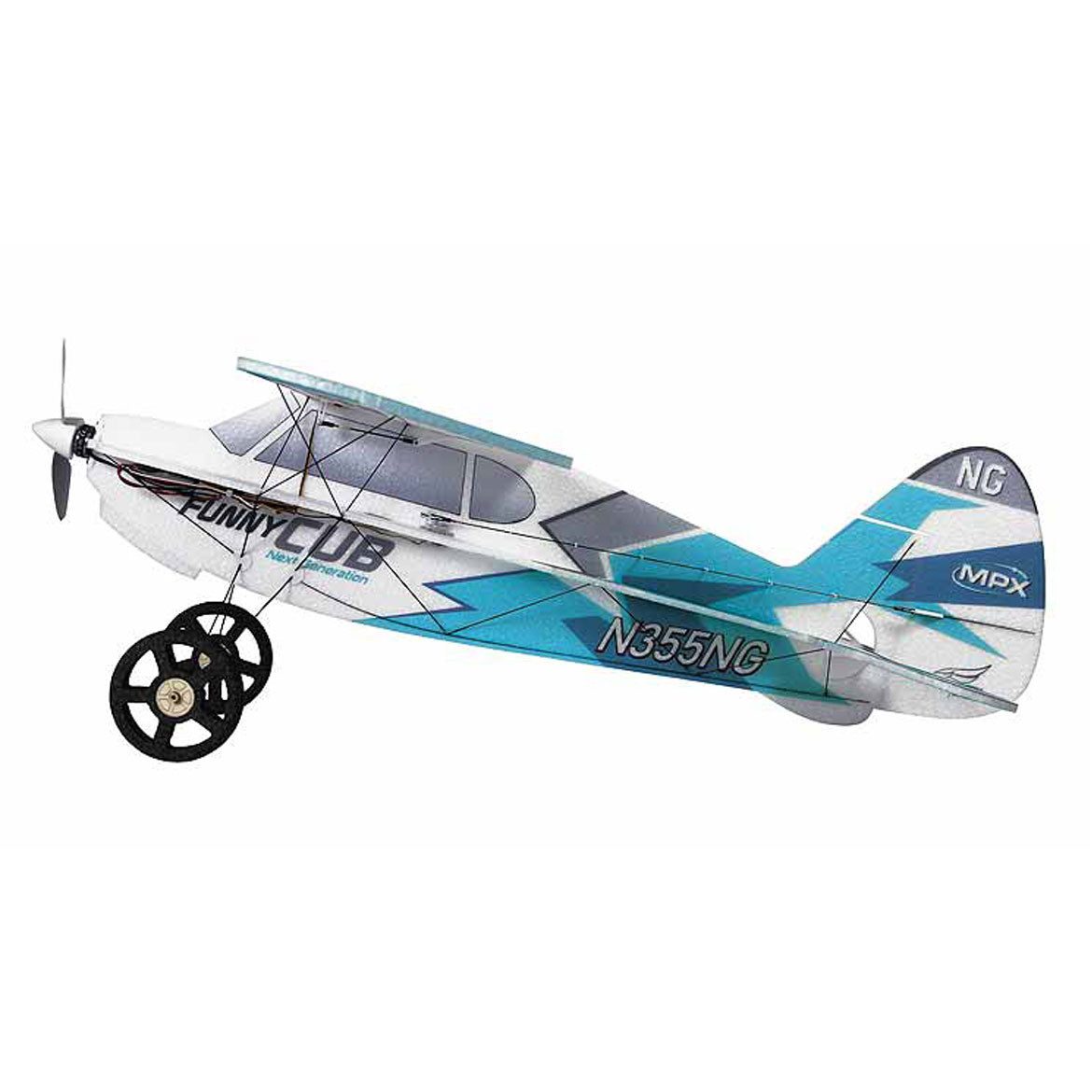 Multiplex RC-Flugzeug Multiplex RC Flugzeug BK FunnyCub Indoor Edition blue