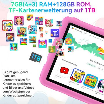 blackview Tab8Kids Tablet (10", 128 GB, iKids Apps, 13MP Kamera, 6580mAh, WLAN 6, Bluetooth 5.0)