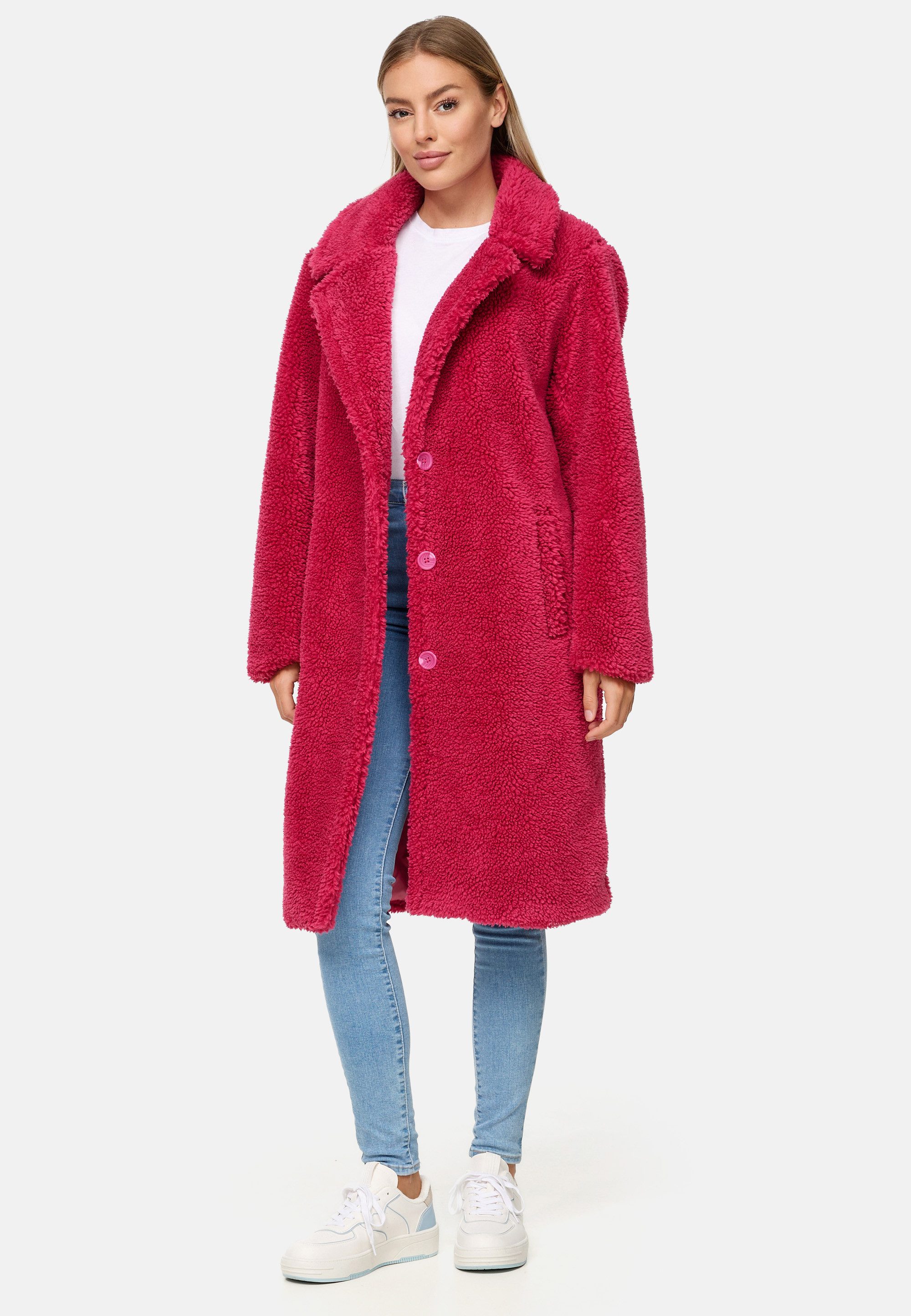 Threadbare Wintermantel Bear (1-tlg) mit Reverskragen