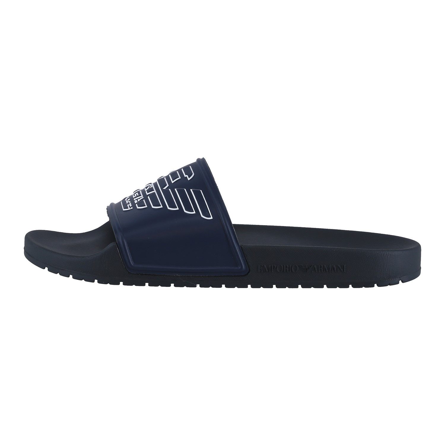 Emporio Armani Sliders navyblau Herren Badeschuh günstig online kaufen