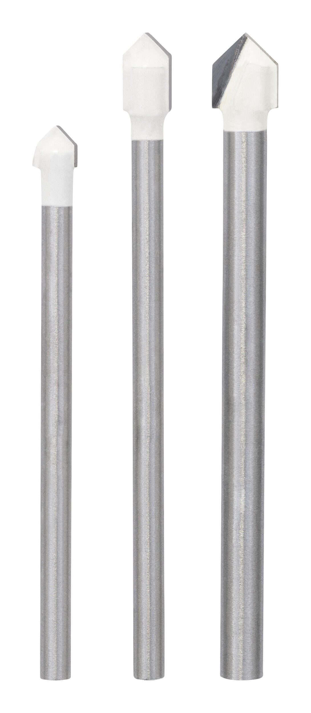 BOSCH Bohrersatz Line CYL-9 Soft Ceramic, (3 Teile), CYL-9 Soft Ceramic Bohrer-Set, 5 x 70, 6 x 80, 8 x 80 mm, 3-teilig