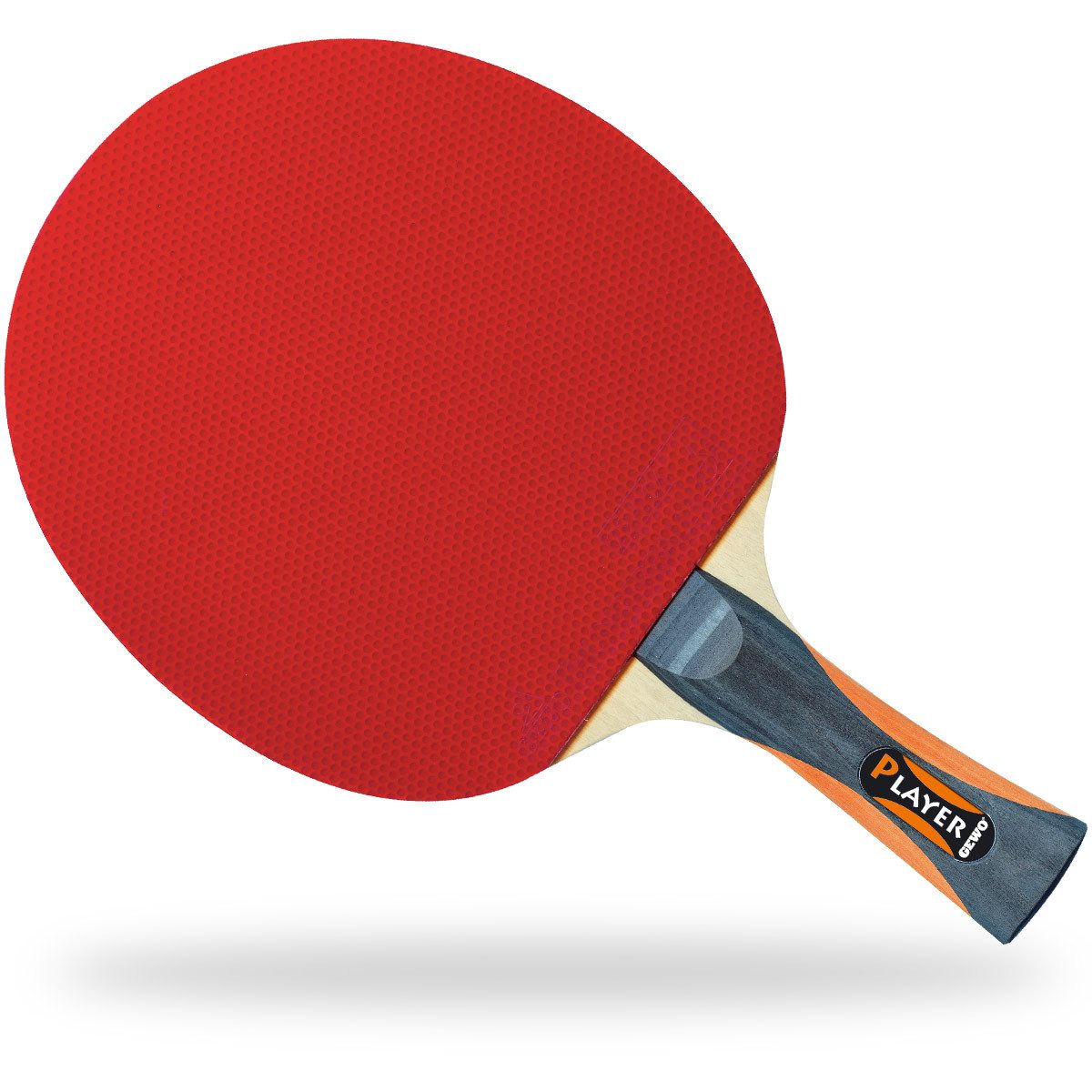 Gewo Tischtennisschläger Player, ITTF Belag 2,0 mm - Profi TT Schläger für Angriffspieler, Tischtennis Schläger für Fortgeschrittene