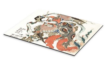Posterlounge XXL-Wandbild Katsushika Hokusai, Tennin, Wohnzimmer Malerei