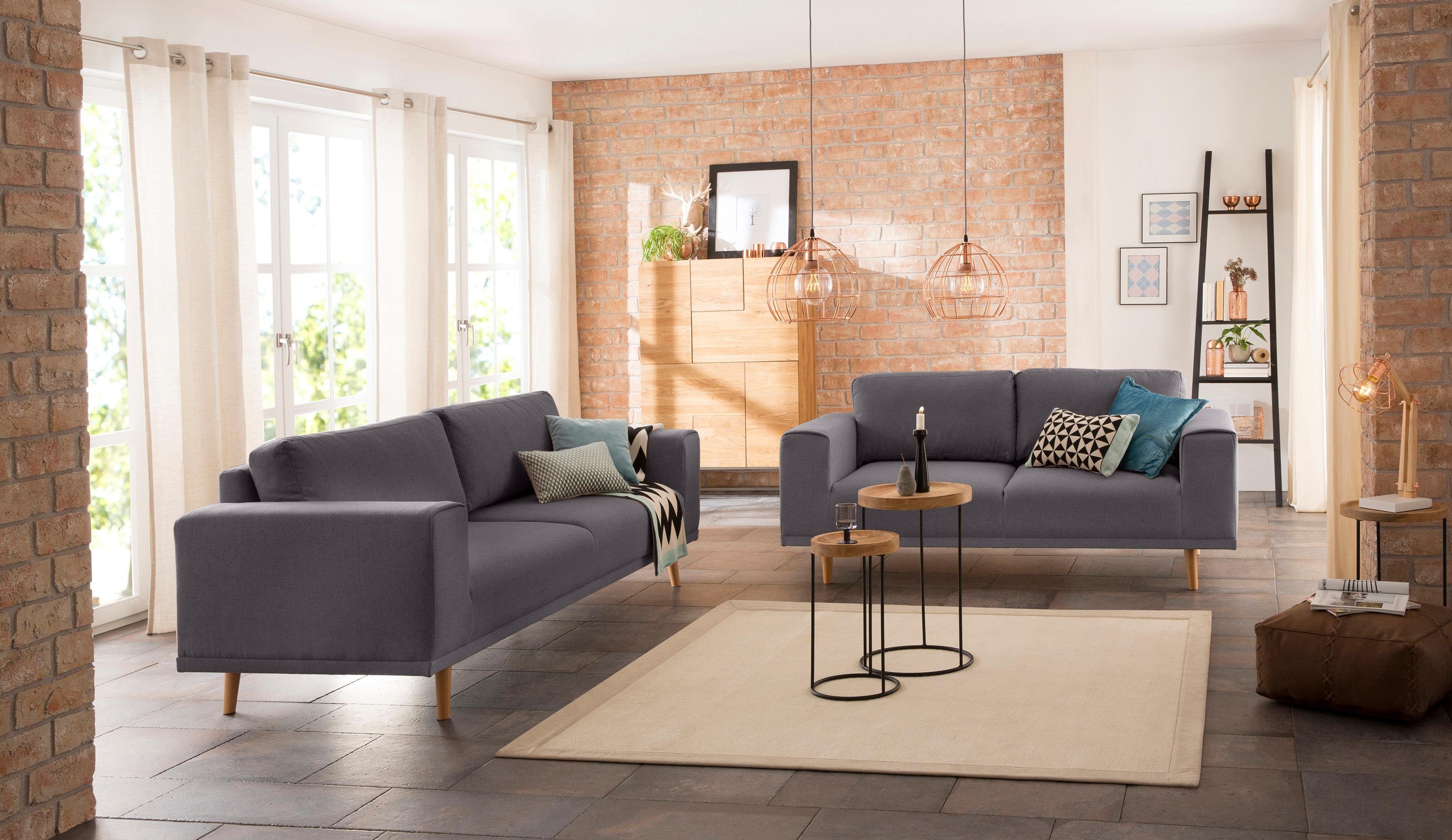 Home affaire 3-Sitzer Lasse, im scandinavischem günstig online kaufen